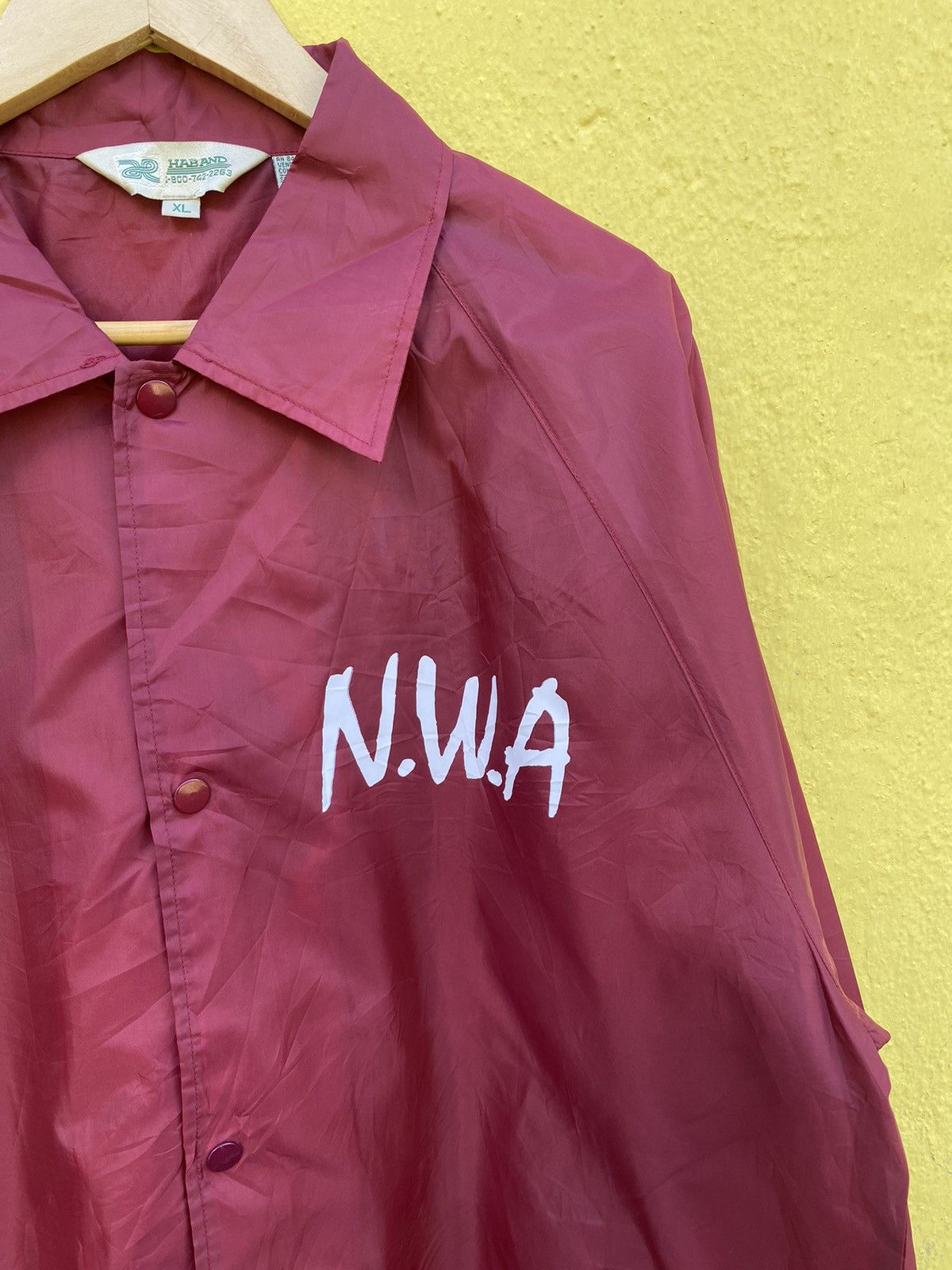 Rap Tees × Vintage Vintage Nwa windbreaker jacket Size US XL / EU 56 / 4 - 12 Thumbnail