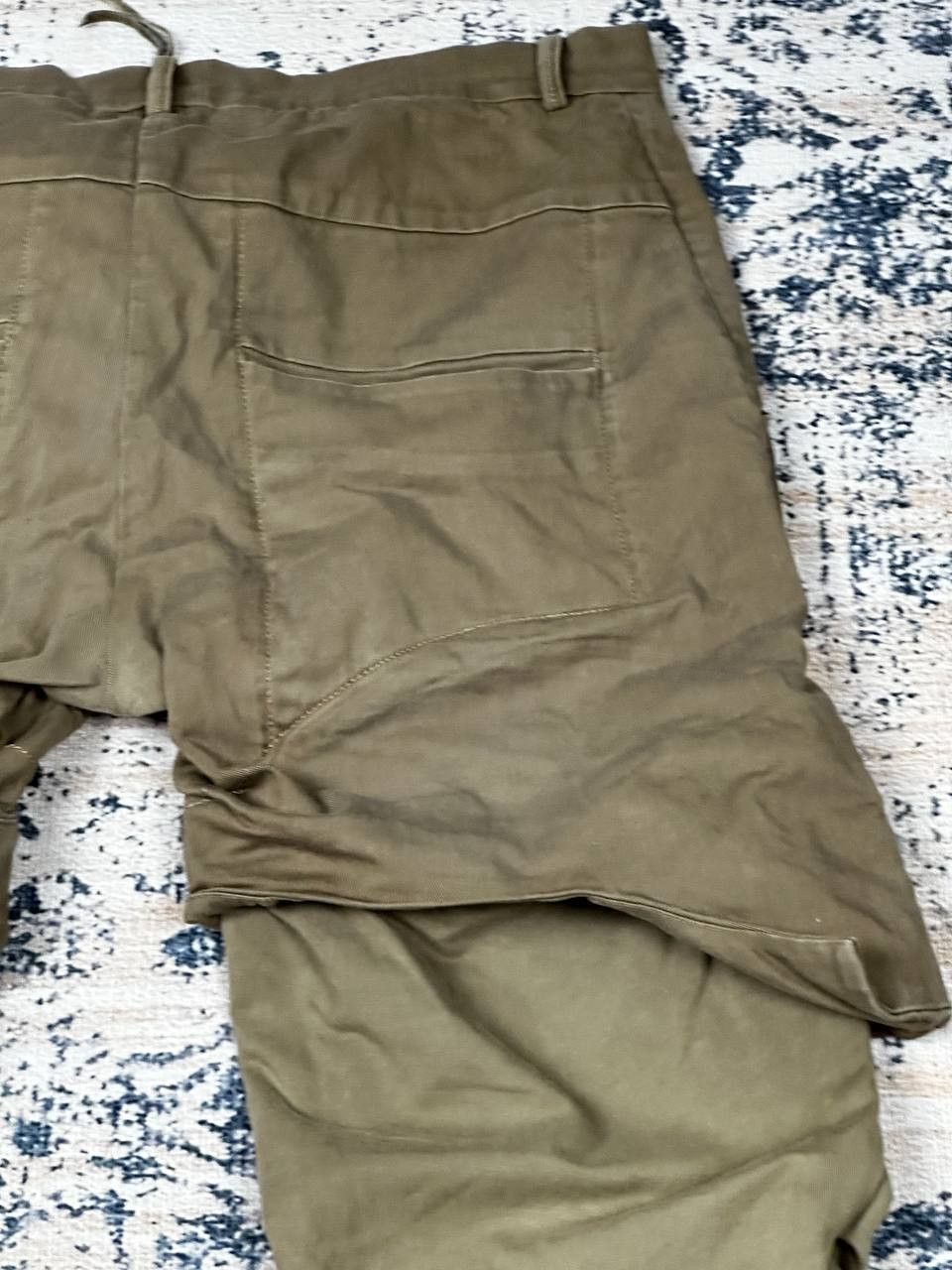 Japanese Brand Avant Garde Asymmetrical Grunge Pants Size US 34 / EU 50 - 16 Thumbnail
