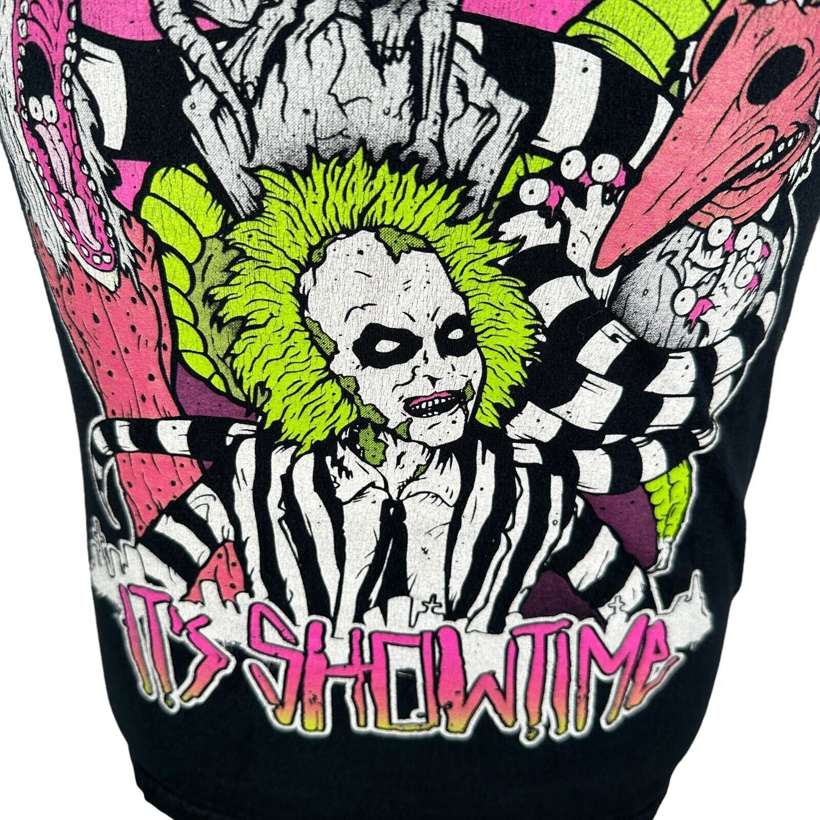 Fruit Of The Loom Angelo Parente Art T-Shirt Men’s Small It's Showtime Black Size US S / EU 44-46 / 1 - 2 Thumbnail