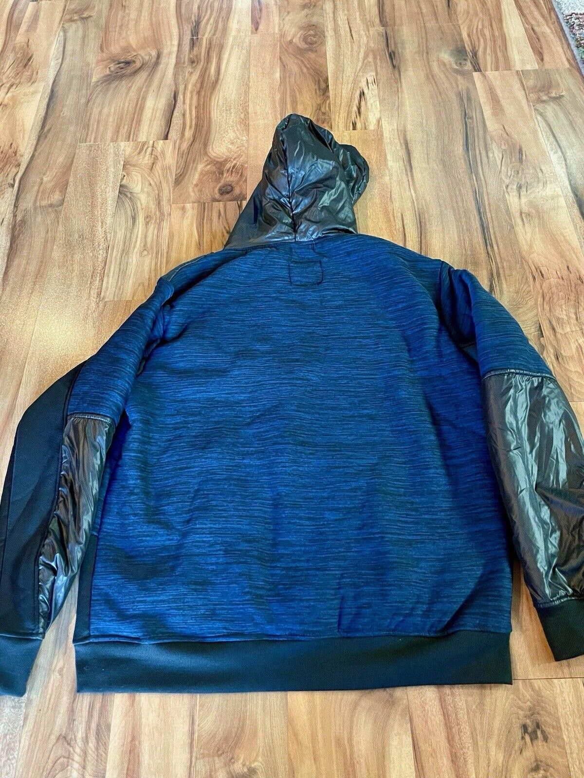 Designer Modern Culture Men's Blue Sherpa Lined Jacket Sz M (A1) Size US M / EU 48-50 / 2 - 5 Thumbnail