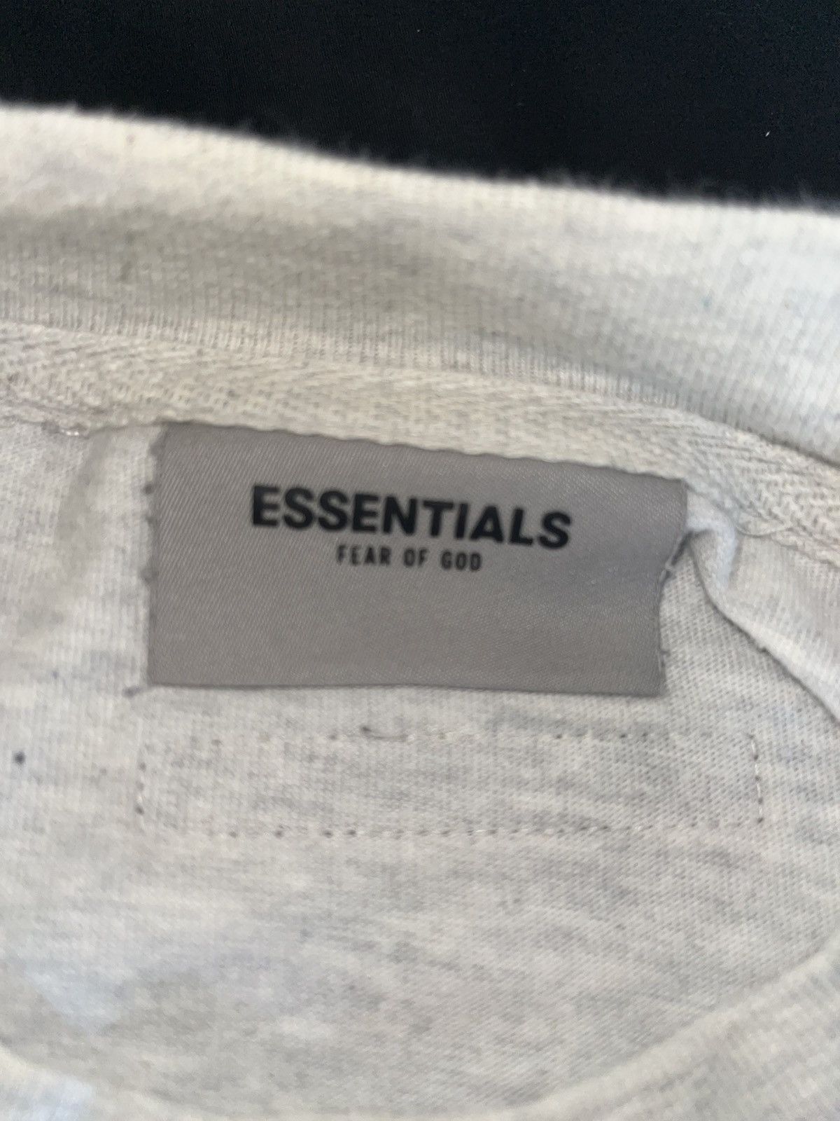 Essentials Oatmeal Essentials Long Sleeve Tshirt Size US S / EU 44-46 / 1 - 5 Thumbnail