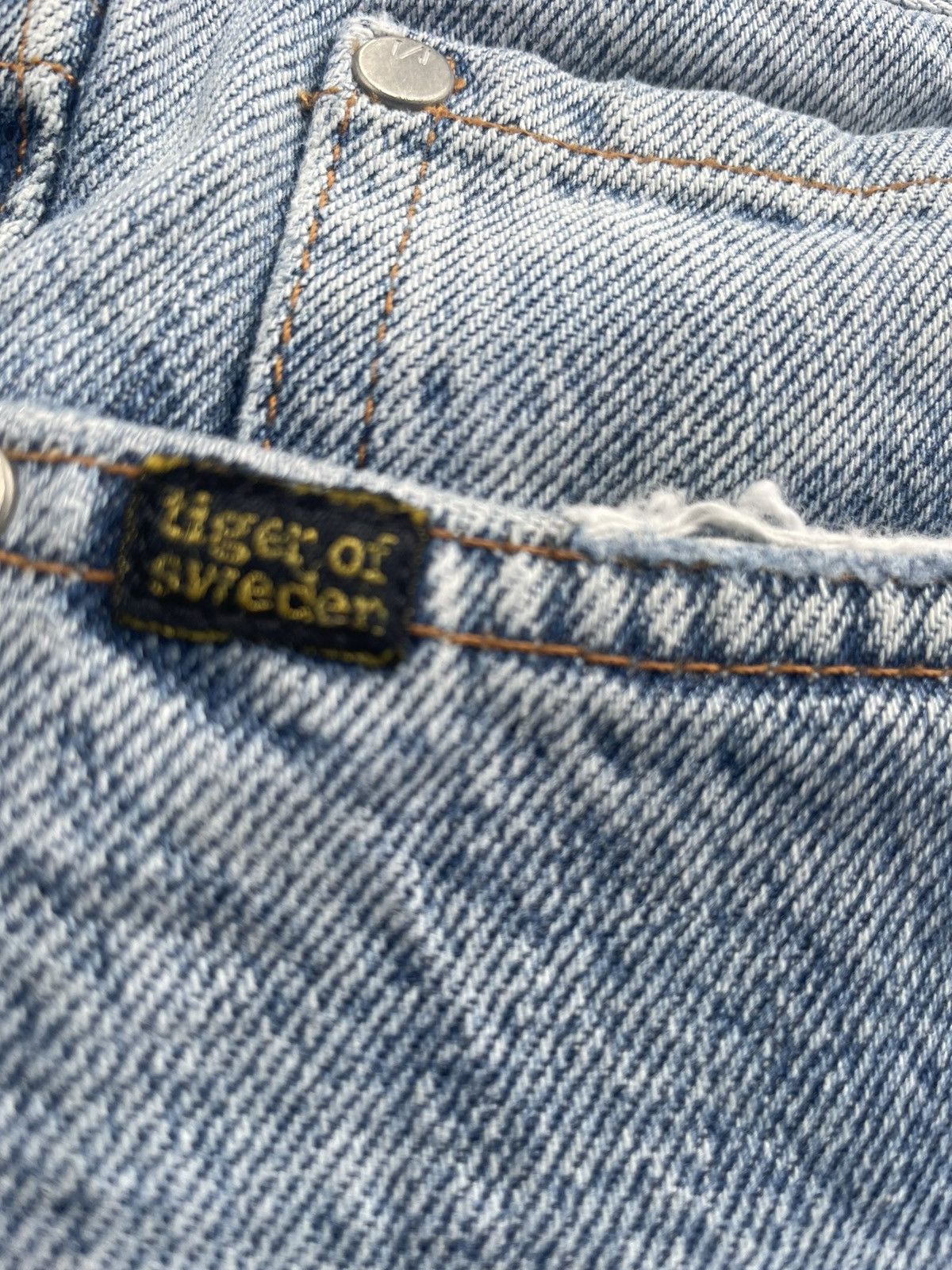 Designer Tiger Of Sweden Stone Wash Denim Size US 34 / EU 50 - 21 Thumbnail