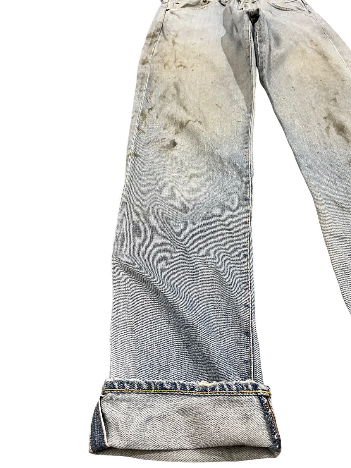 Japanese Brand Vintage Japanese Brand Selvedge Distressed Denim Size US 29 - 4 Thumbnail