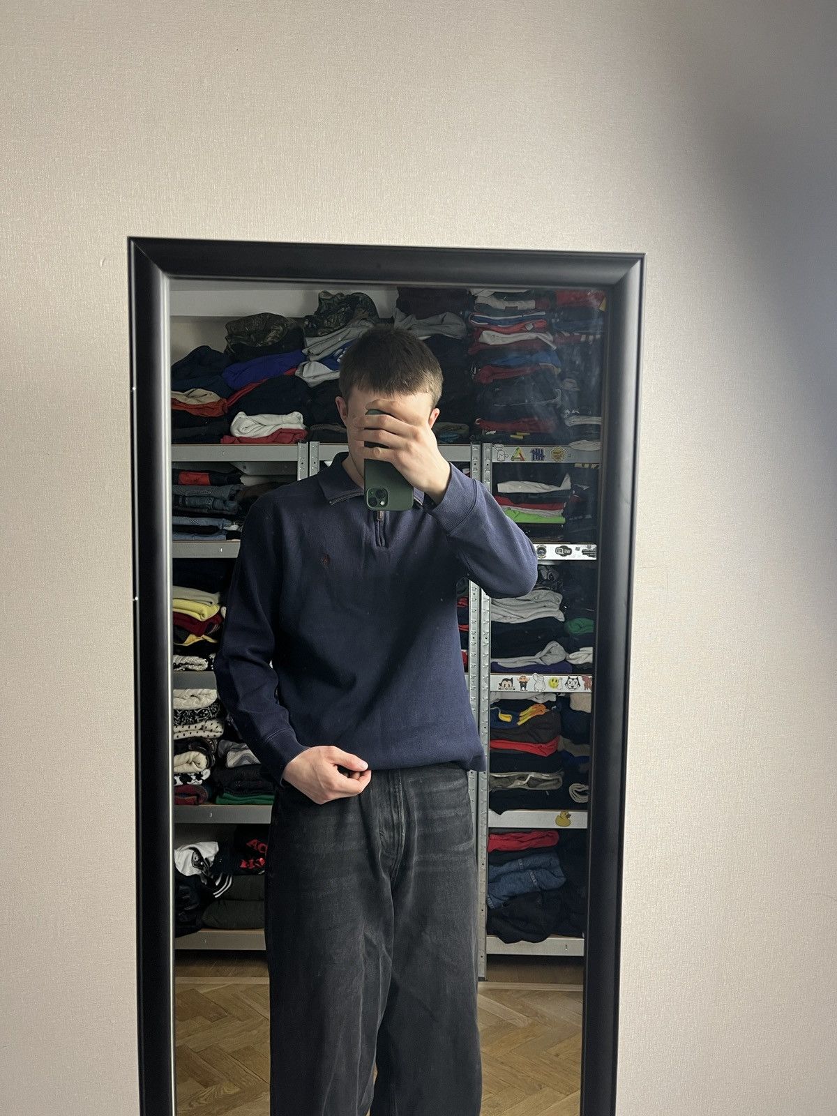 Polo Ralph Lauren Vintage Polo Ralph Lauren 1/4 Zip Knit Old Money Sweater Size US M / EU 48-50 / 2 - 2 Thumbnail