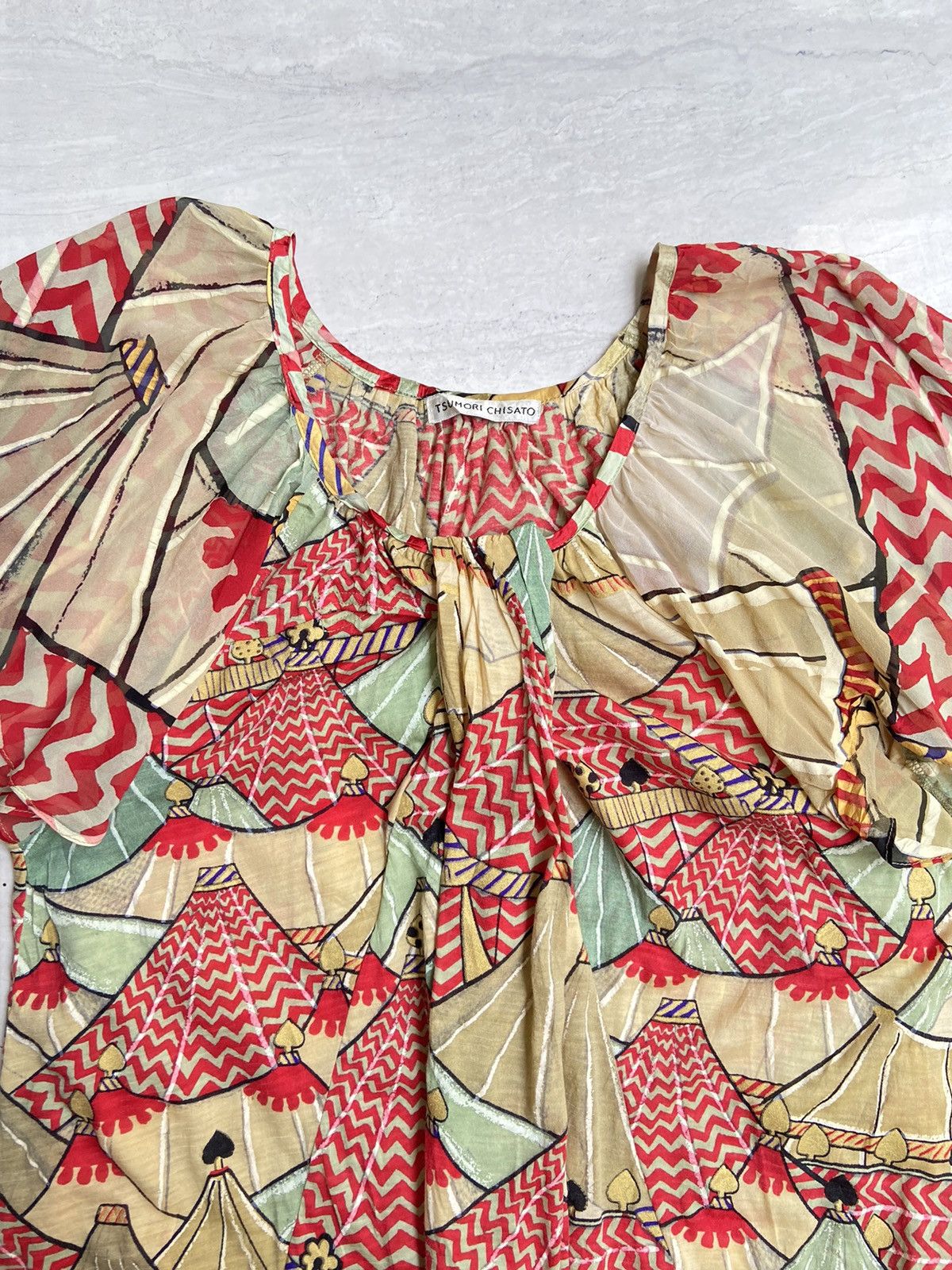 Issey Miyake × Tsumori Chisato TSUMORI CHISATO Patterned T-Shirt Size S / US 4 / IT 40 - 3 Thumbnail