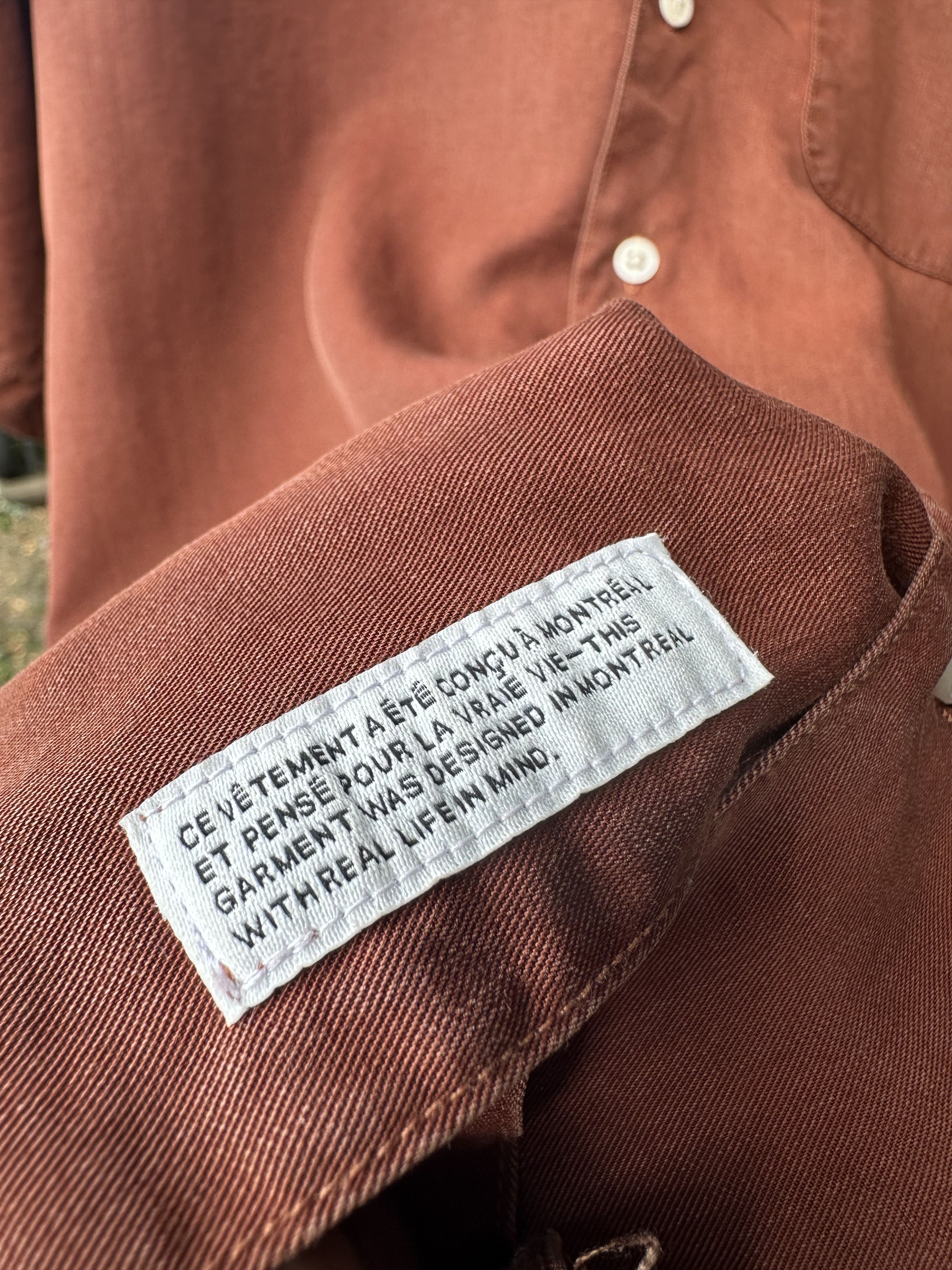 Frank & Oak Tencel Camp Collar Size US S / EU 44-46 / 1 - 8 Thumbnail
