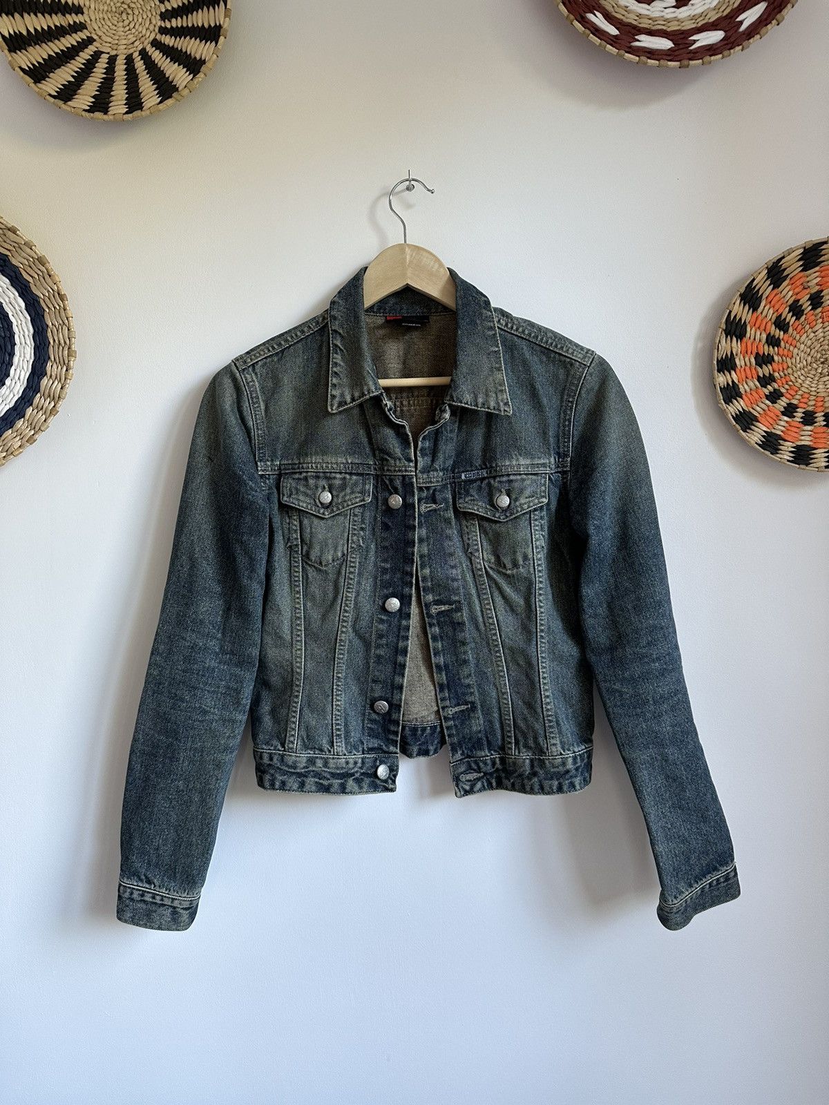 Diesel × Vintage Diesel Vintage Denim Jacket Size M / US 6-8 / IT 42-44 - 1 Thumbnail