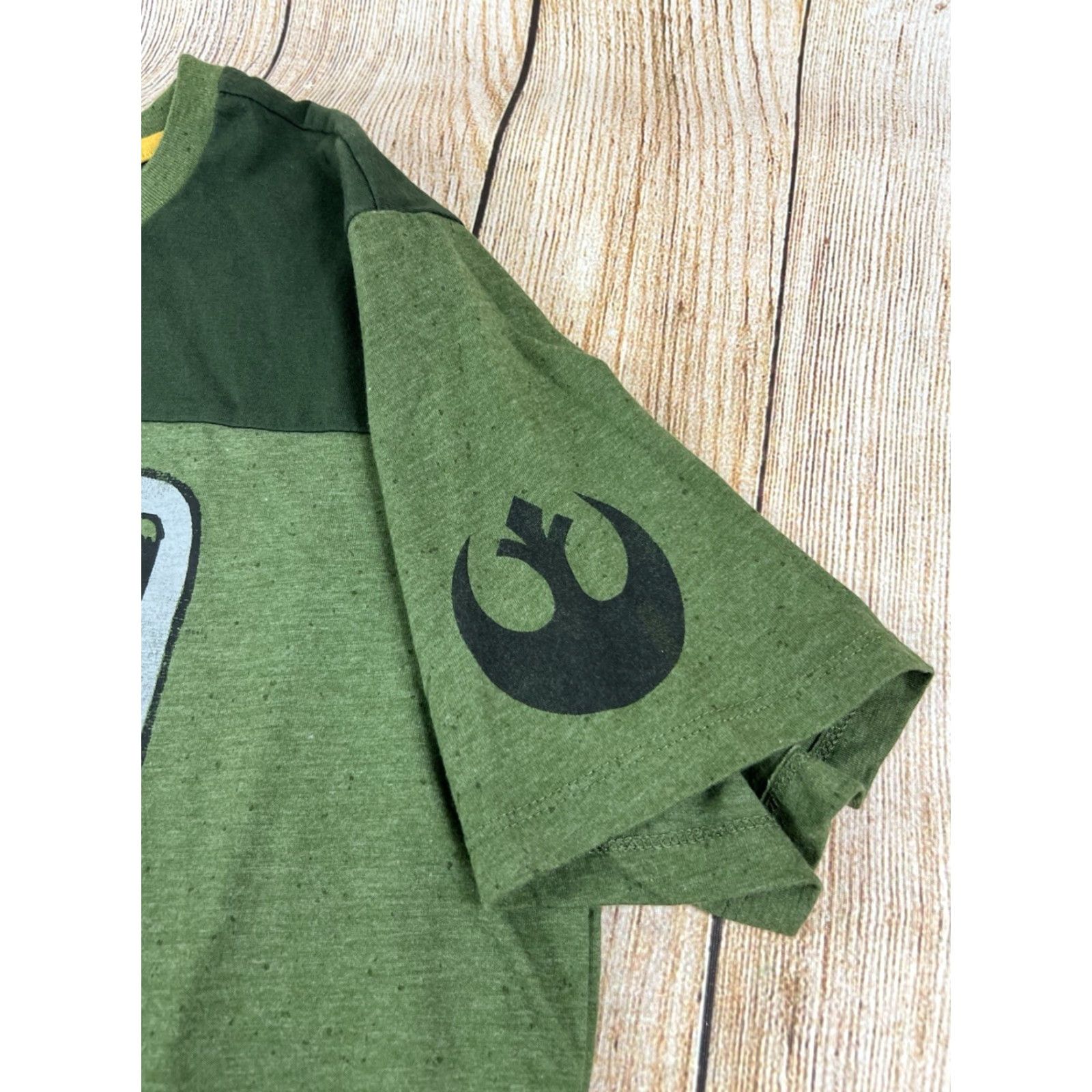 Star Wars Star Wars Rogue One Fifth Sun Green T Shirt XL Men Short Sleeve Regular Size Green Star Wars 90s Theme Discuss? Size US XL / EU 56 / 4 - 3 Thumbnail