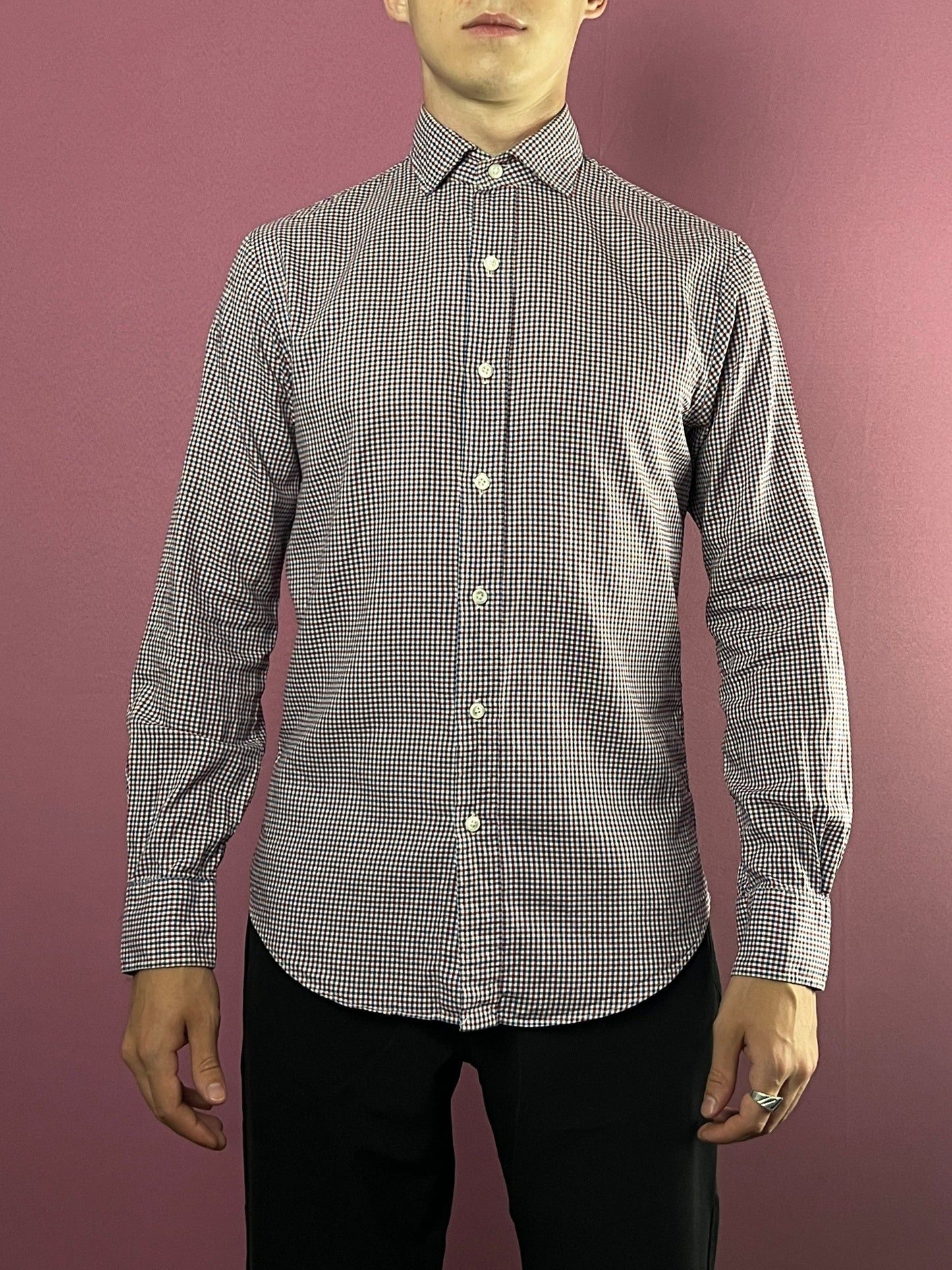 Polo Ralph Lauren × Vintage Polo Ralph Lauren Vintage Men's Slim Fit Check Shirt - S Size US S / EU 44-46 / 1 - 2 Thumbnail