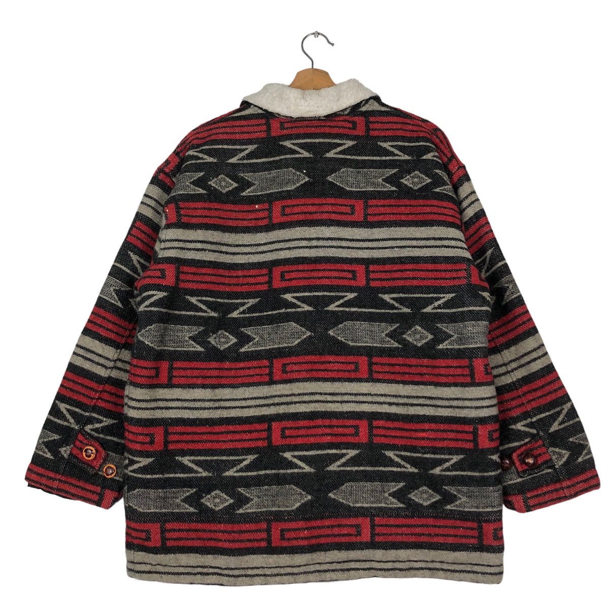 Toyo Enterprises 🔥Vintage Wool Jacket Navajo Native Design Kentucky Cardinal Size US M / EU 48-50 / 2 - 8 Thumbnail