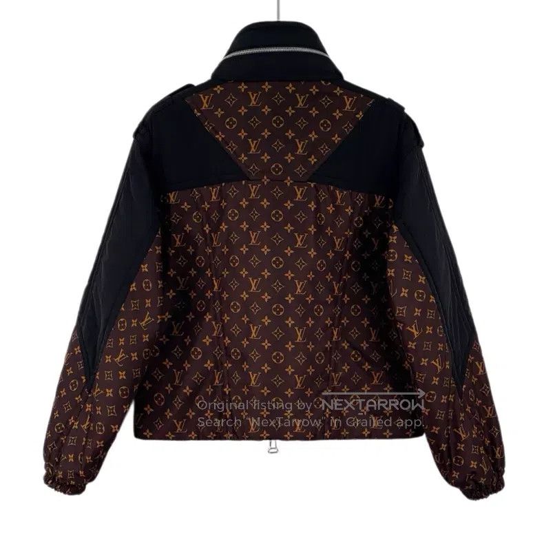 Louis Vuitton Louis Vuitton Color-block logo full print long-sleeved jac Size XXS / US 00 / IT 34 - 2 Thumbnail