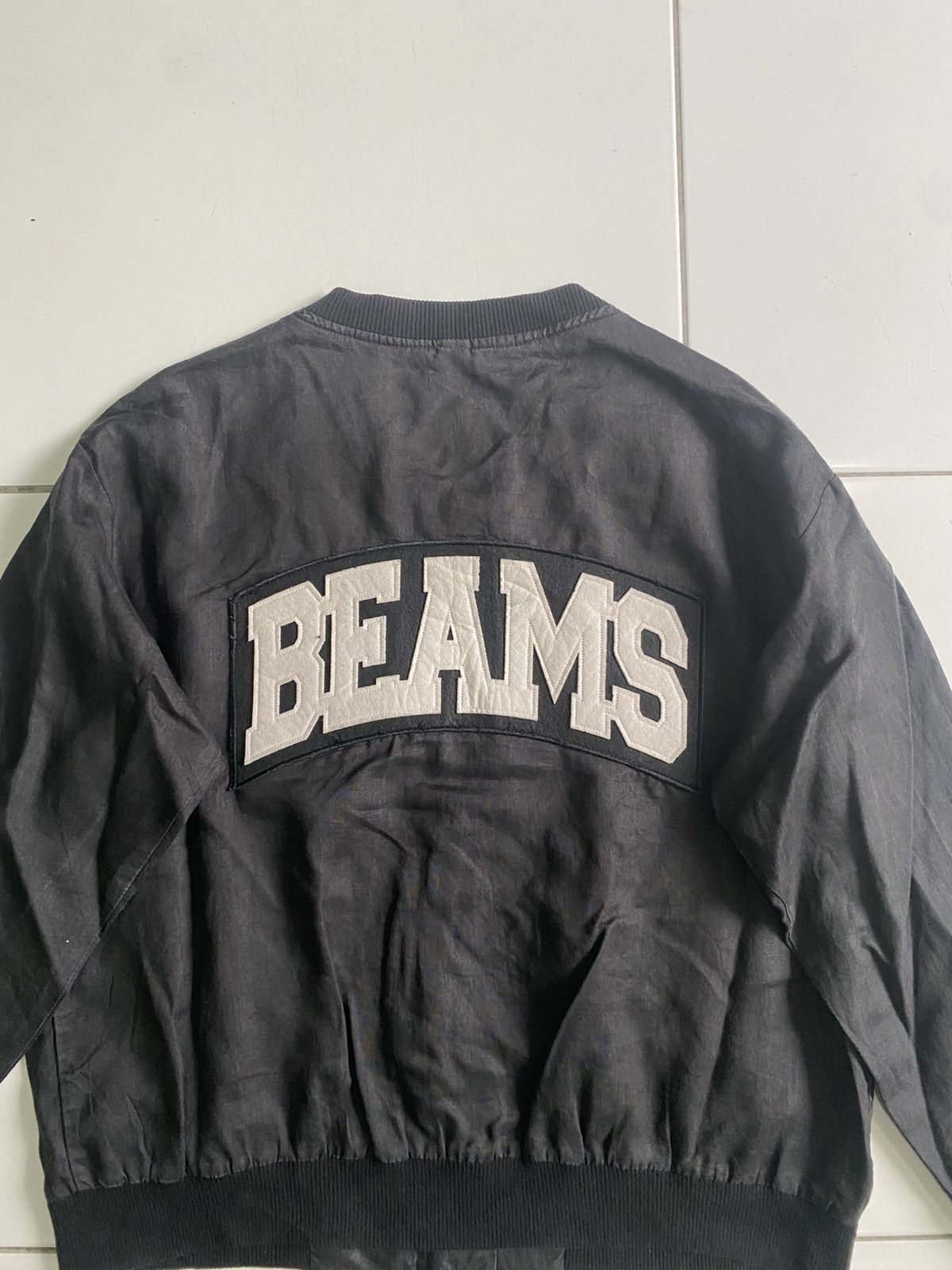 Beams Plus Vintage Beams style Big logo No 9 Bomber Shell Jacket Size US M / EU 48-50 / 2 - 5 Thumbnail