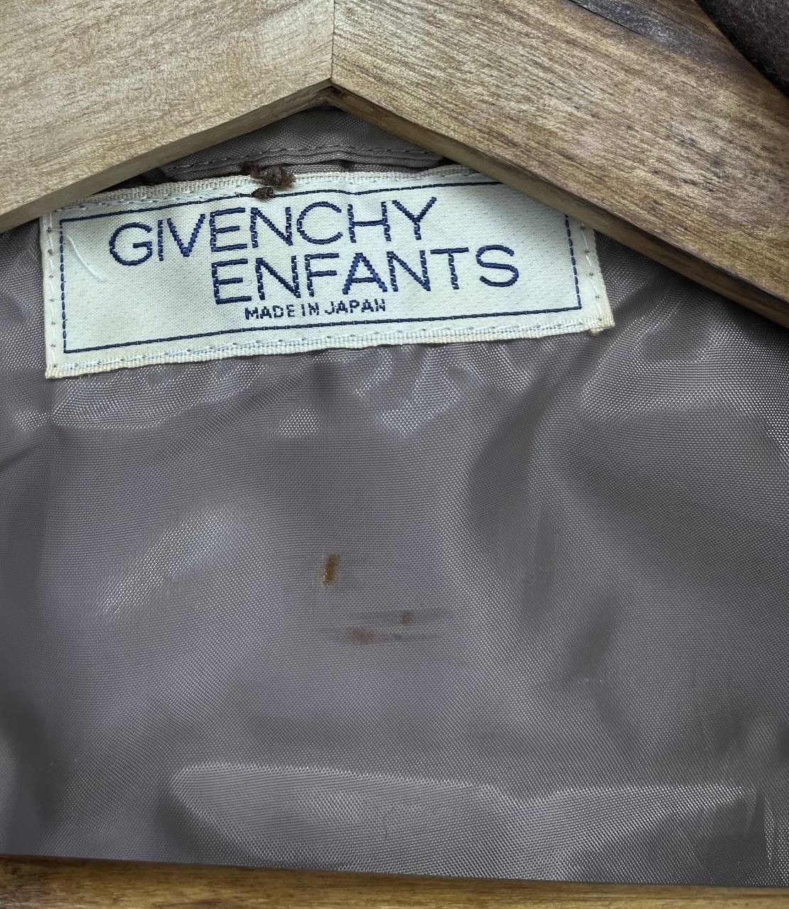 Givenchy Vintage Givenchy Enfants Hooded Wool Jacket Size US XS / EU 42 / 0 - 6 Thumbnail