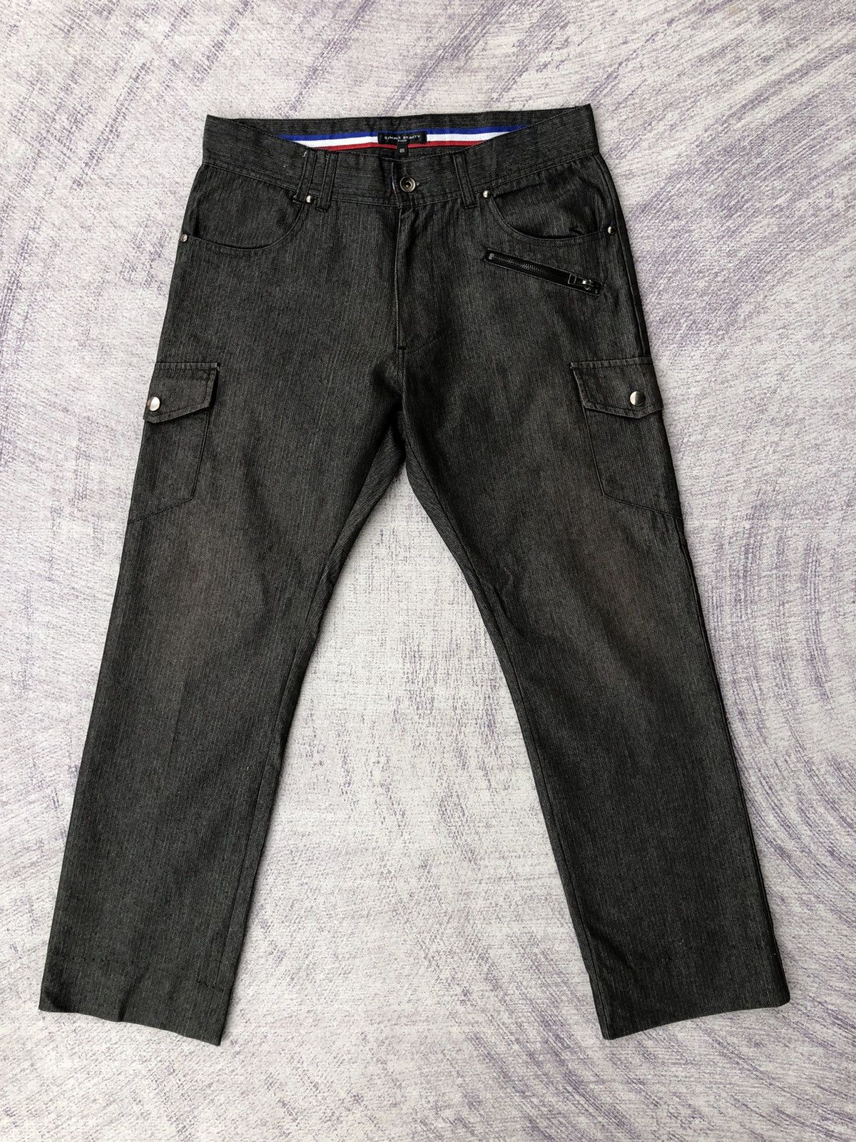 Japanese Brand × Vintage Cargo Pants Simple Beauty 6 Pockets Tactical Utility Size US 31 - 1 Thumbnail