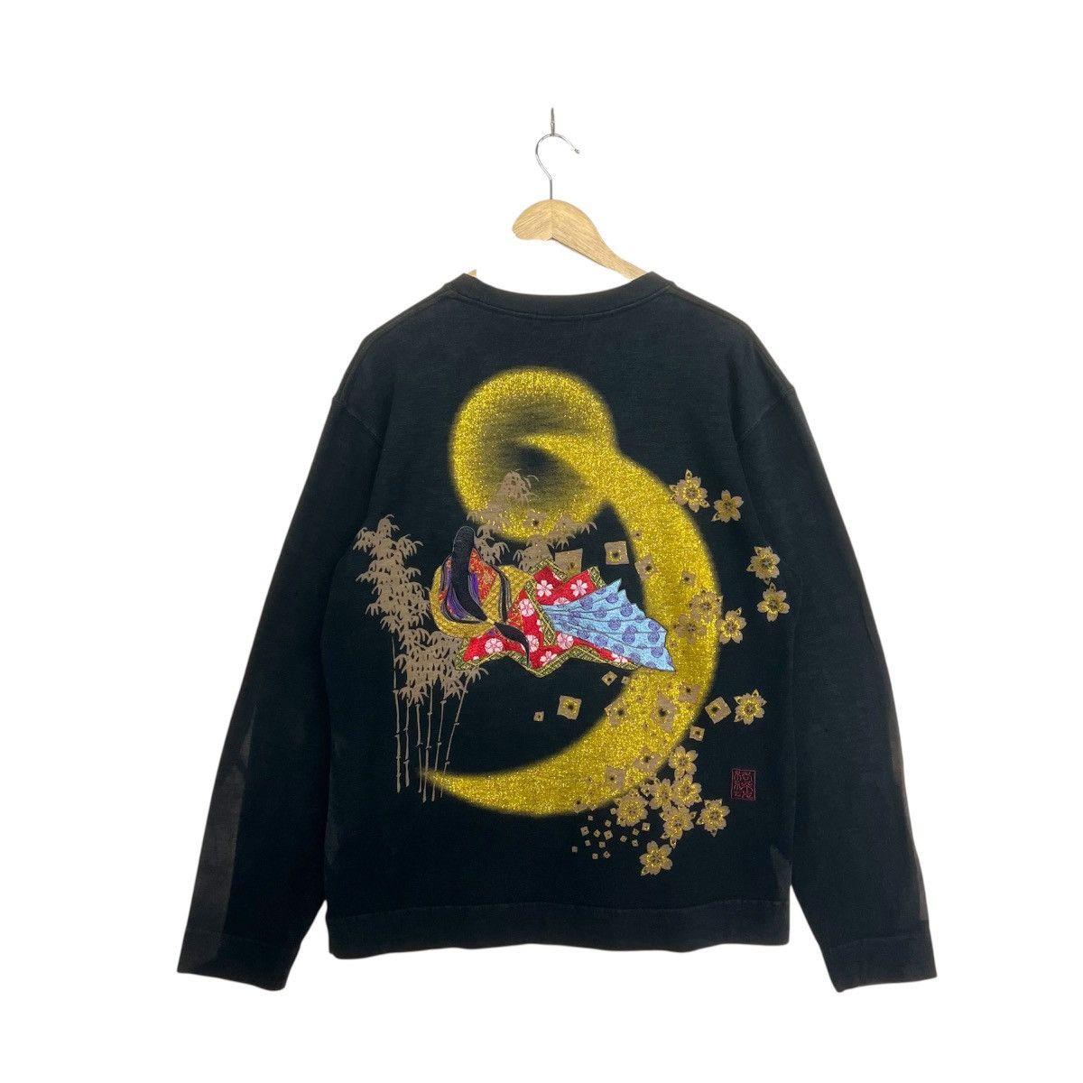 Karakuri Tamashii KARAKURI NO TAMASHI VINTAGE GEISHA JAPAN EMBRIODERY SHIRT Size US XL / EU 56 / 4 - 1 Thumbnail