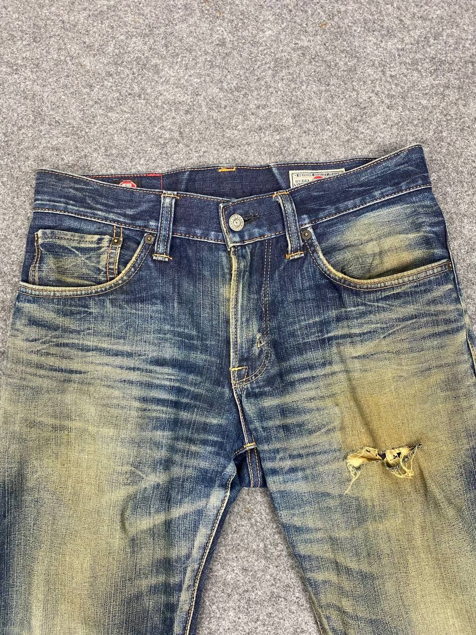 Edwin edwin rebel vintage windstopper distressed denim Size US 32 / EU 48 - 8 Thumbnail