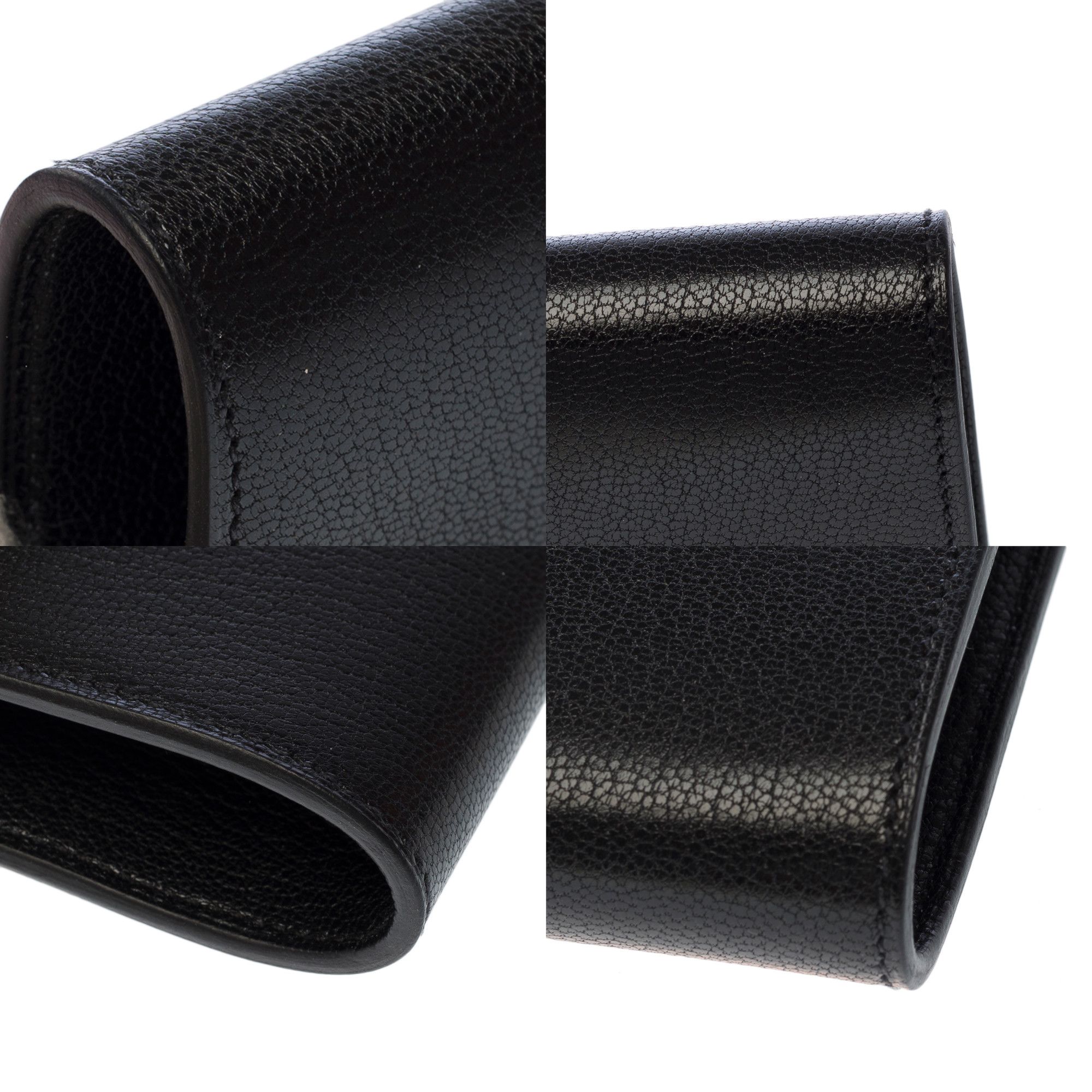 Hermes HERMES Kelly to go in Black Leather Size ONE SIZE - 11 Thumbnail