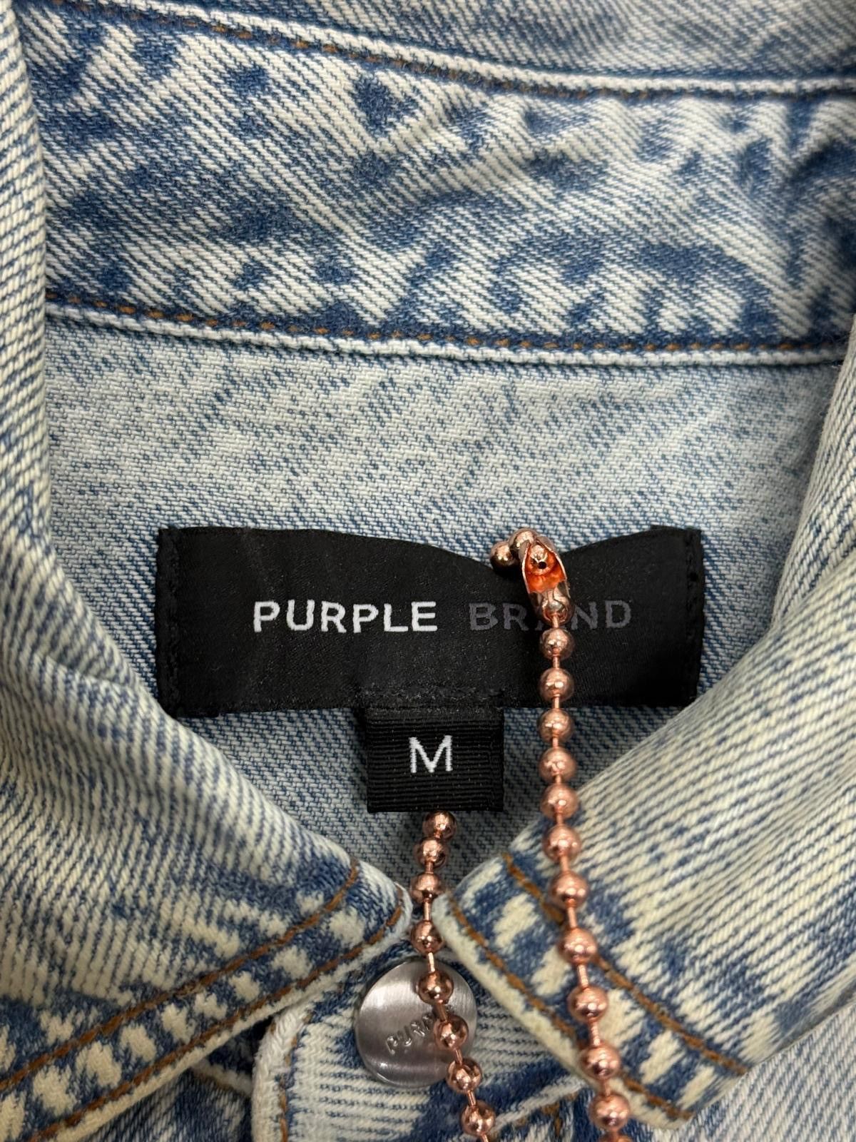 Purple Brand Purple Western LS Shirt Size US M / EU 48-50 / 2 - 3 Thumbnail