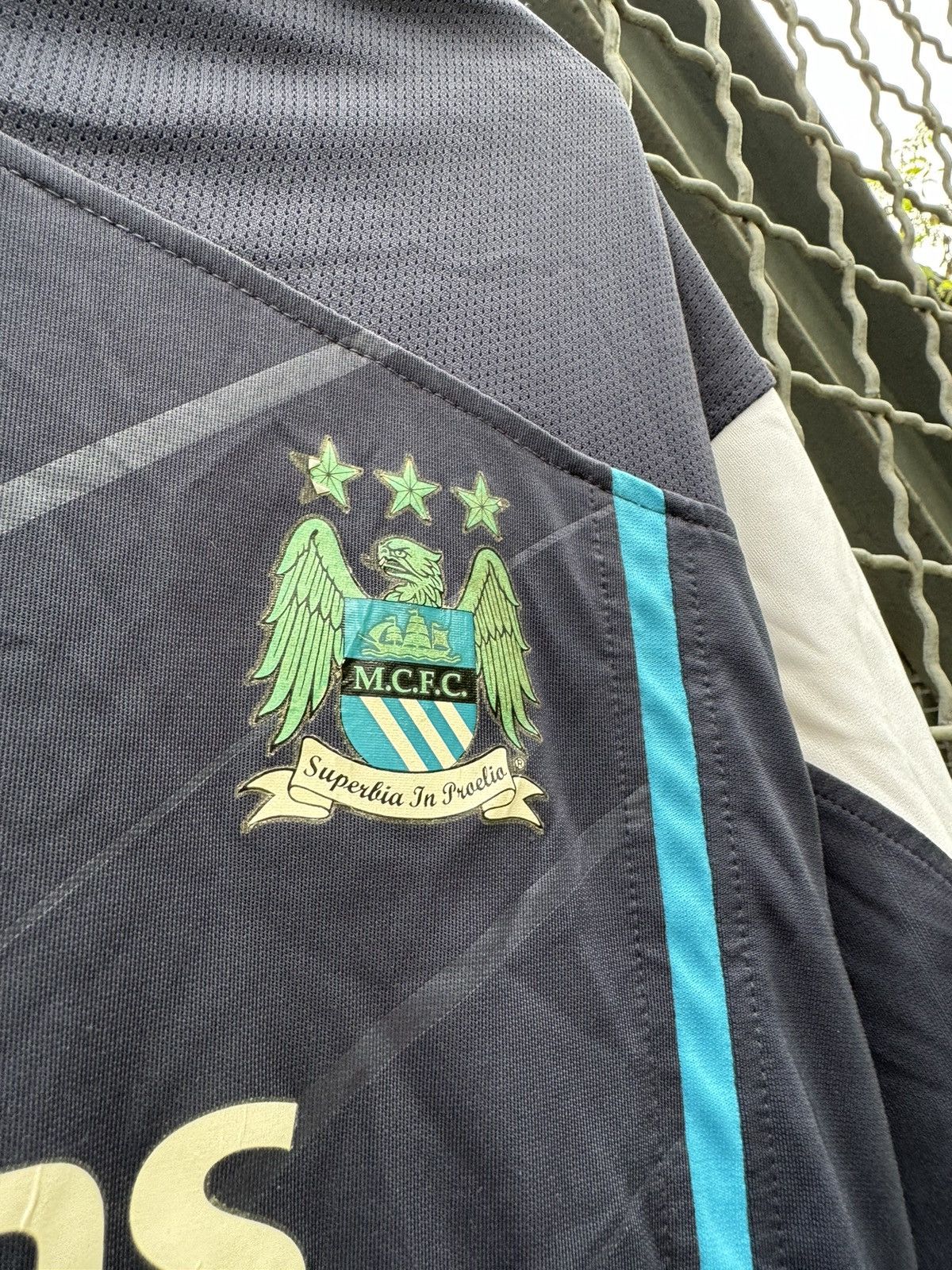 Reebok Manchester City 2005/2006 Away Soccer Jersey Shirt Size US M / EU 48-50 / 2 - 11 Thumbnail