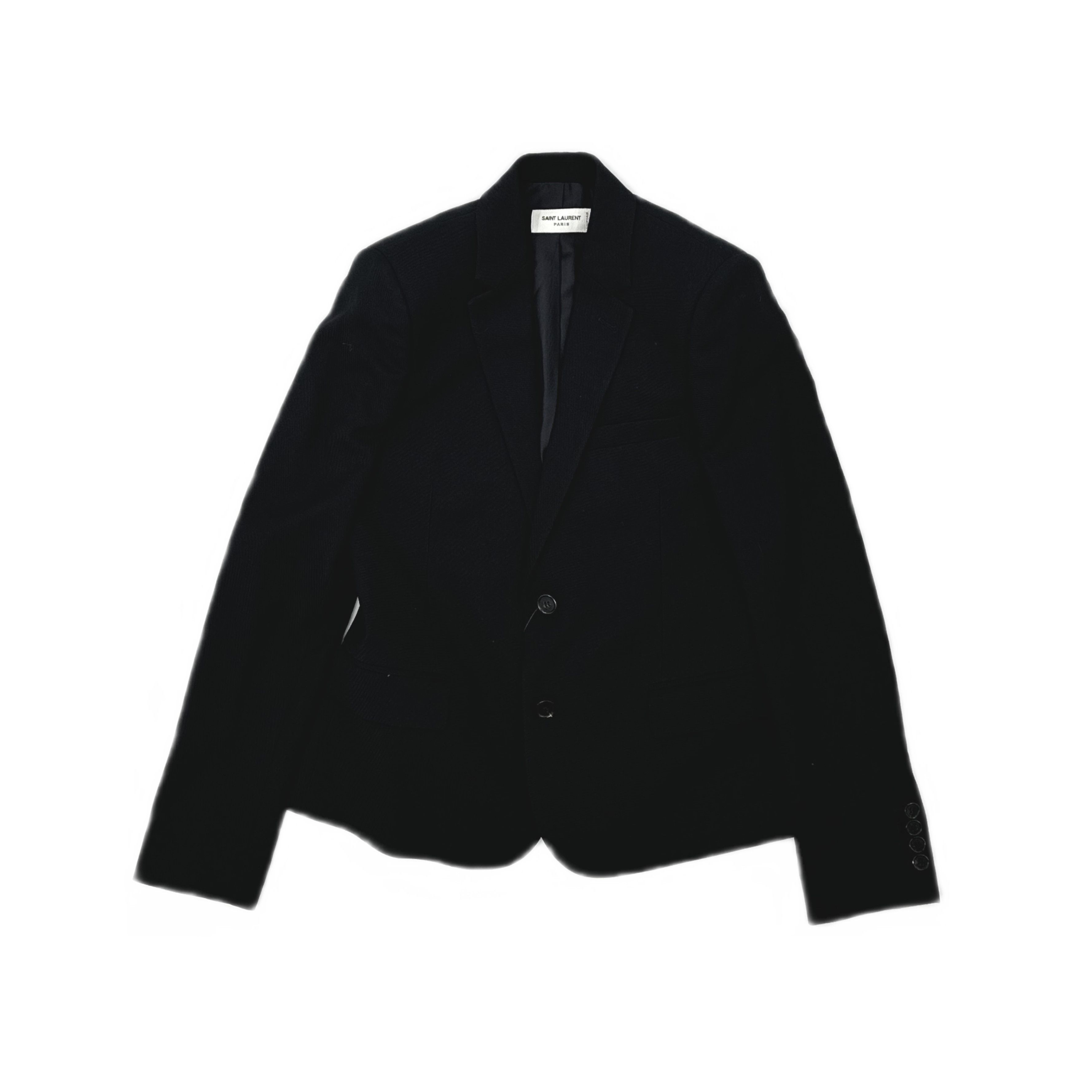 Saint Laurent Paris Saint Laurent Blazer Black F36 Size XS / US 0-2 / IT 36-38 - 1 Thumbnail