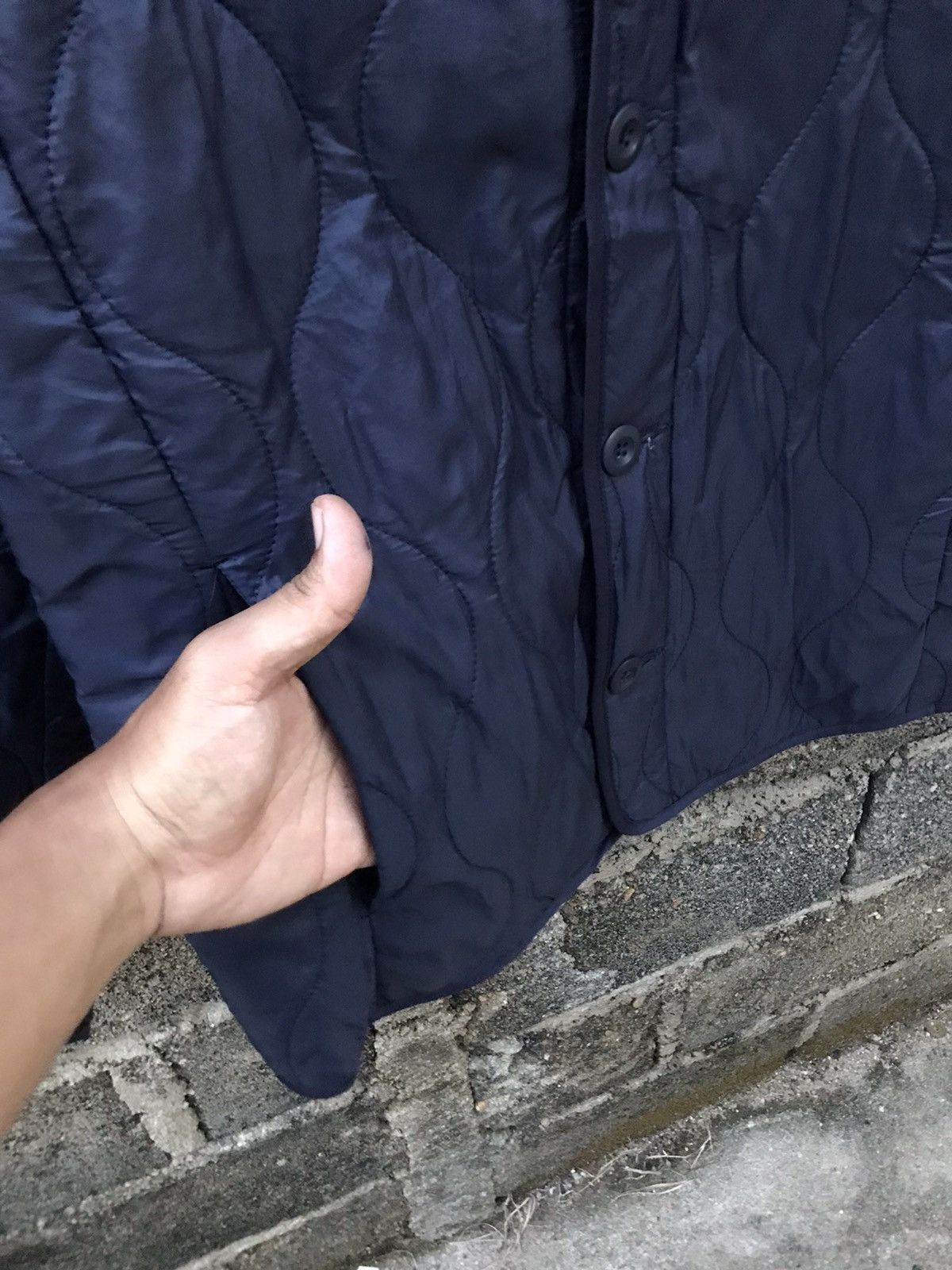 Japanese Brand × Uniqlo 🌟Uniqlo Button Quilted Jacket Size M / US 6-8 / IT 42-44 - 6 Thumbnail