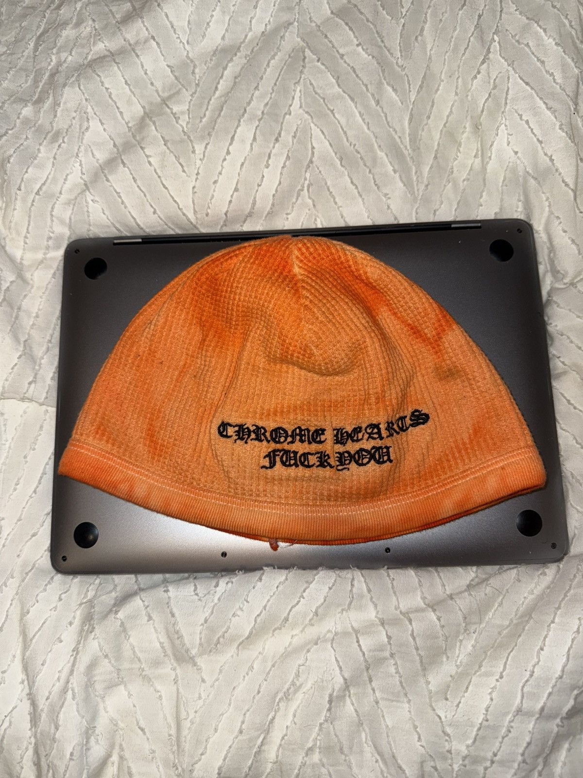 Chrome Hearts Chrome Hearts x Whensmokeclears "Fxck You" Thermal Cap Size ONE SIZE - 1 Thumbnail