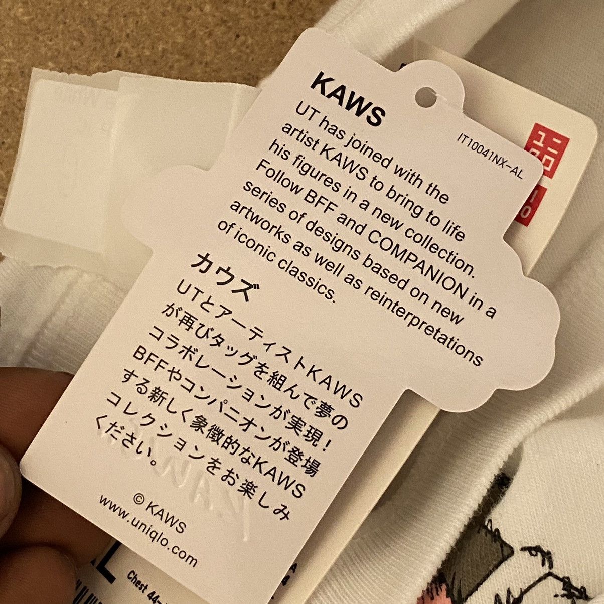 Kaws × Uniqlo Kaws X Uniqlo Pink BFF Tee White Size US XL / EU 56 / 4 - 12 Thumbnail