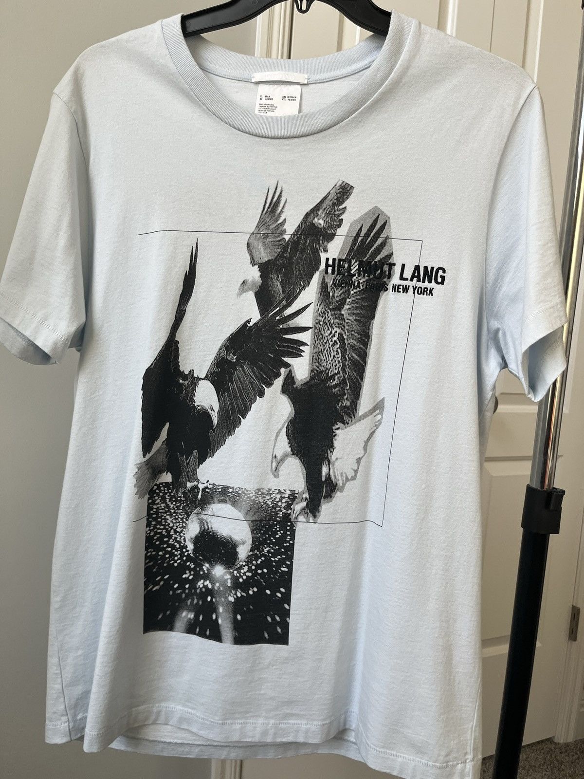 Helmut Lang Standard Three Eagles Tee
