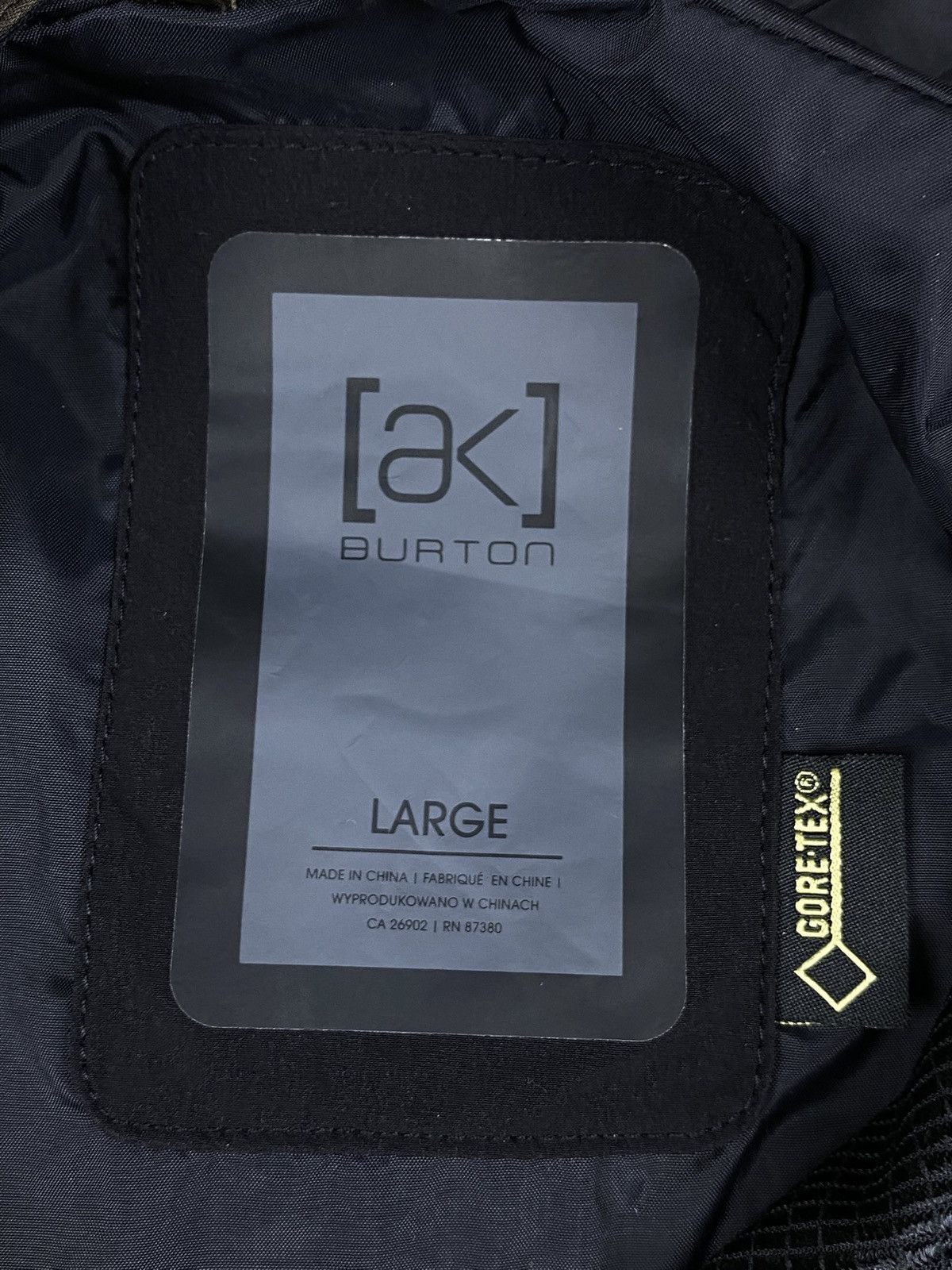 Burton Burton Goretex Jacket Army Gorpcore Size US L / EU 52-54 / 3 - 5 Thumbnail