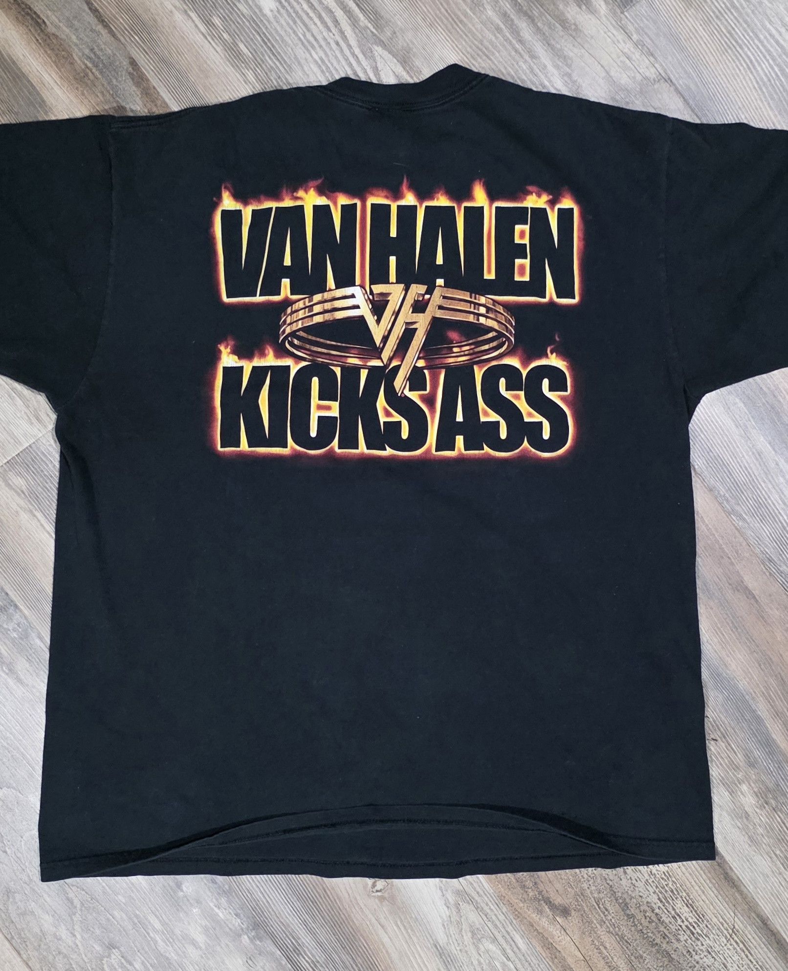 Anvil Van Halen Vintage Tour Shirt X-Large Size US XL / EU 56 / 4 - 2 Thumbnail