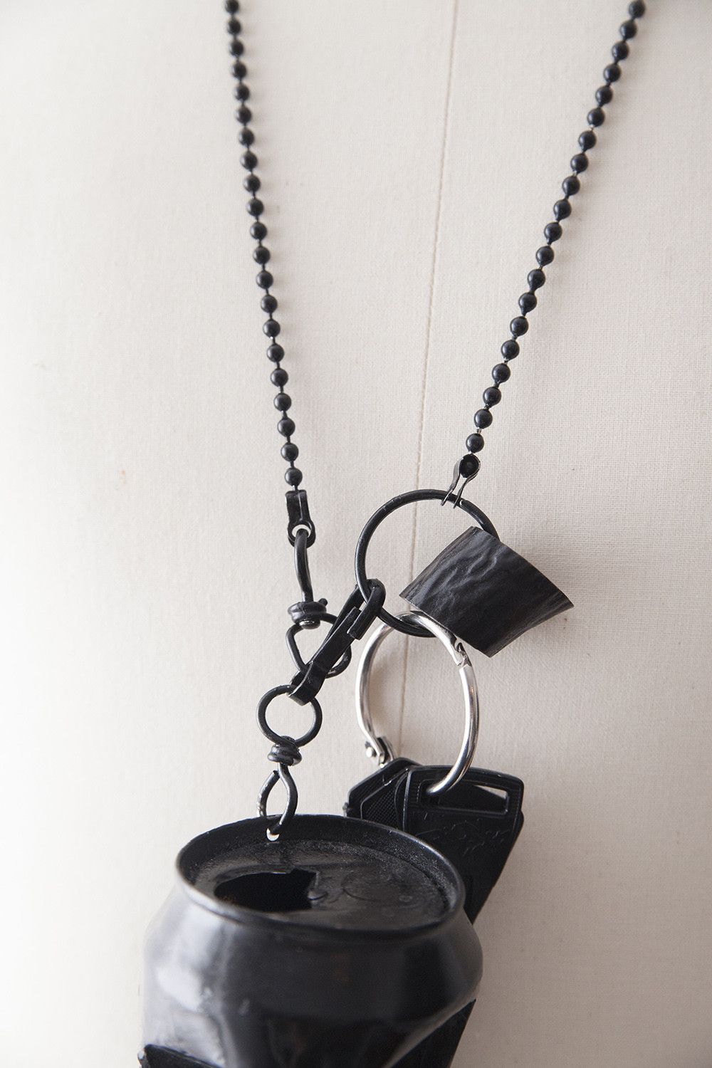 Raf Simons SS03 Consumed crushed can necklace Size ONE SIZE - 6 Thumbnail