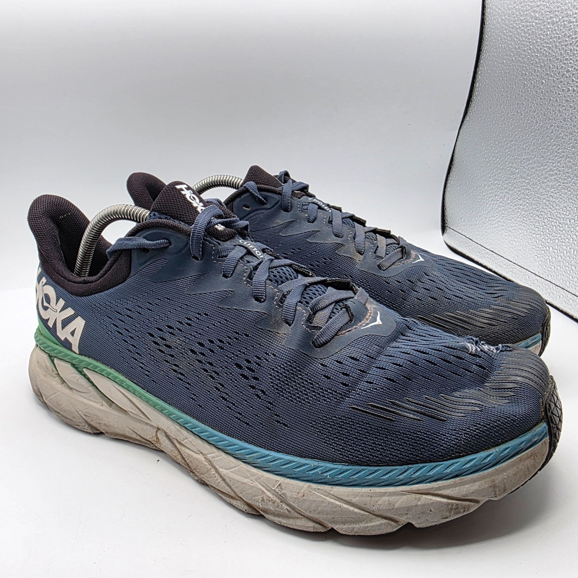 Hoka Hoka One One Mens Size 12 2E Blue Athletic Shoes Running Wal Size US 12 / EU 45 - 1 Thumbnail