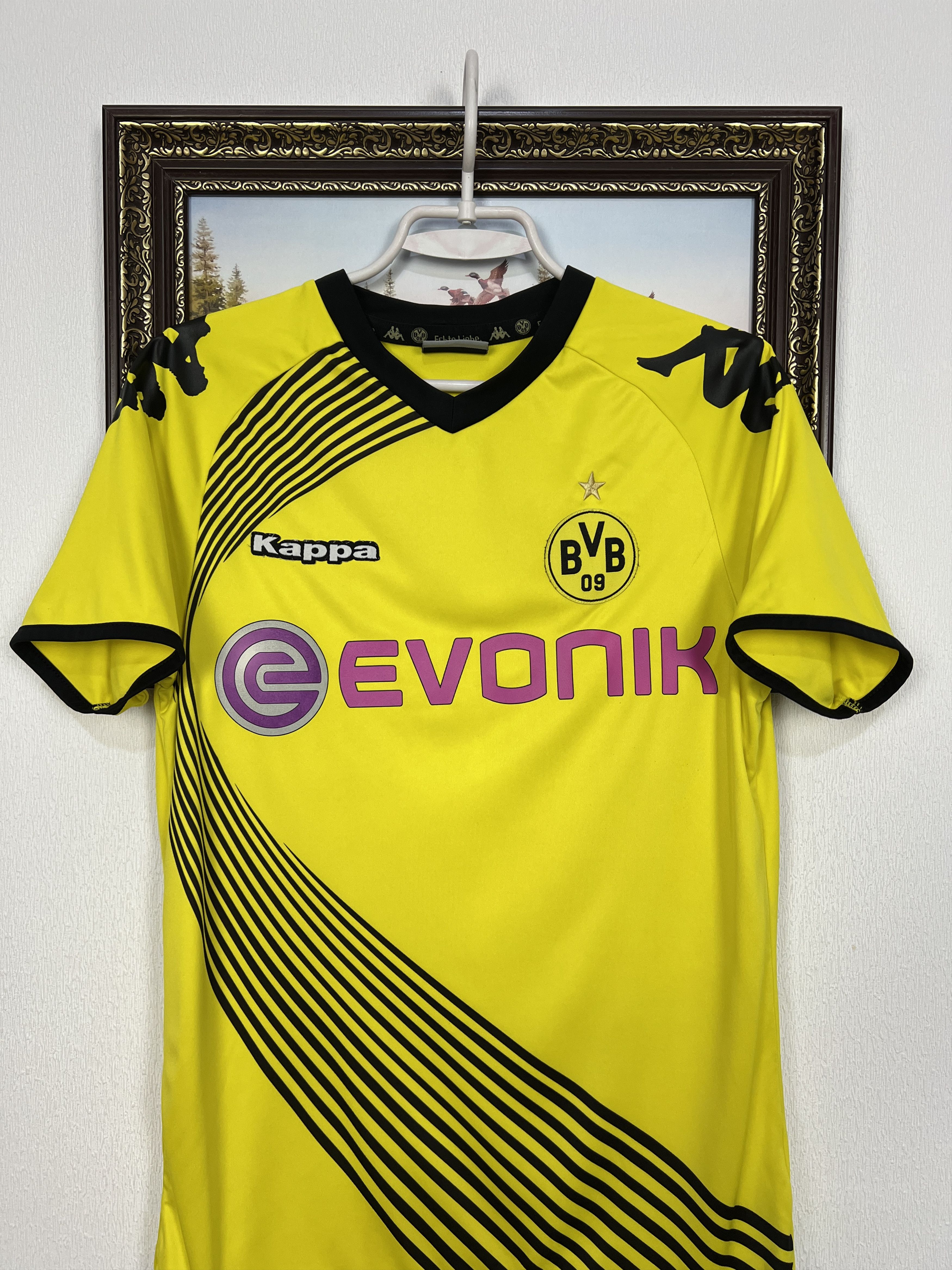 Kappa Borussia Dortmund football shirt 2011 Soccer Kappa Jersey Size US XS / EU 42 / 0 - 2 Thumbnail
