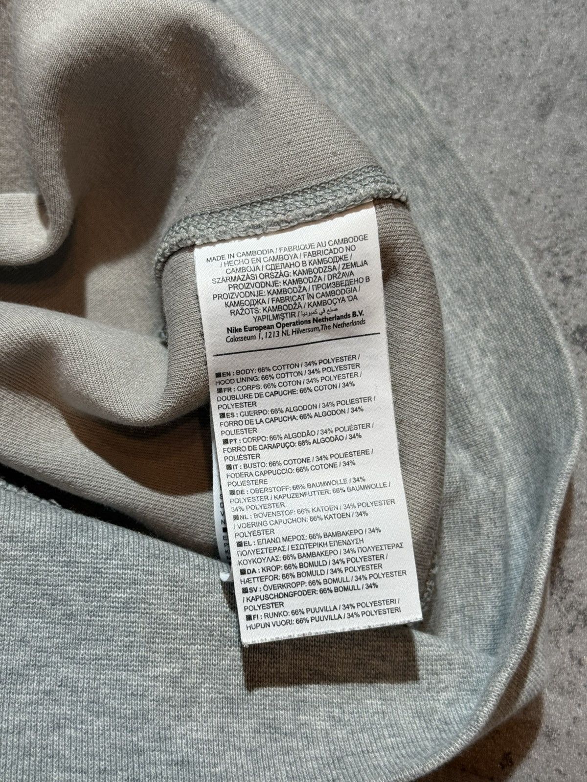 Nike Nike Tech Fleece Grey Black Swoosh Hoodie XL Hype Streetwear Size US L / EU 52-54 / 3 - 13 Thumbnail