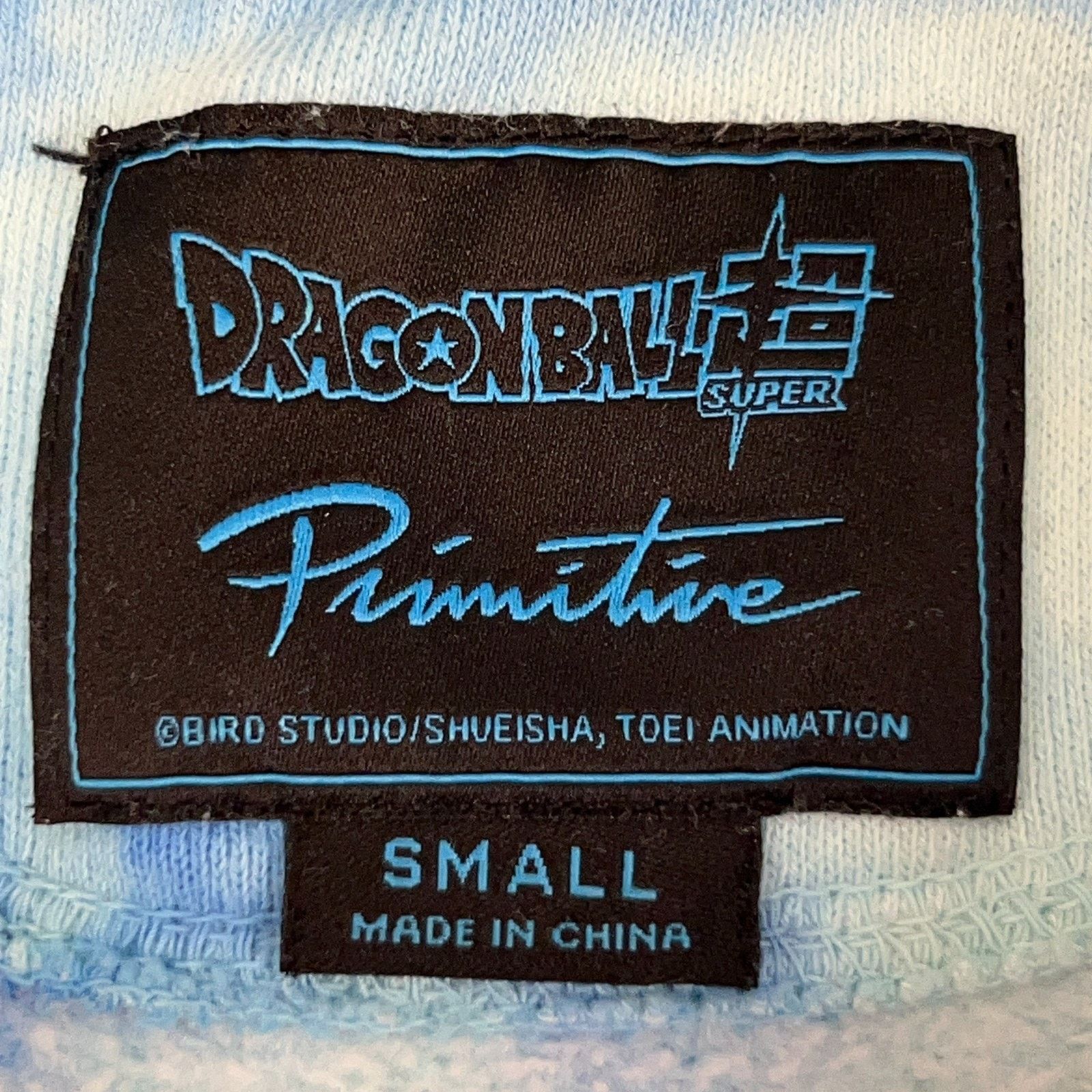 Primitive Primitive Dragon Ball Super Hoodie Hooded Sweatshirt Blue S Size US S / EU 44-46 / 1 - 13 Thumbnail