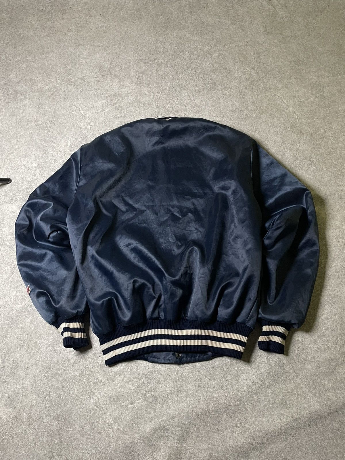 NBA SSK Vintage 90s Starter Atlanta Hawks NBA Bomber Satin RARE Size US M / EU 48-50 / 2 - 13 Thumbnail