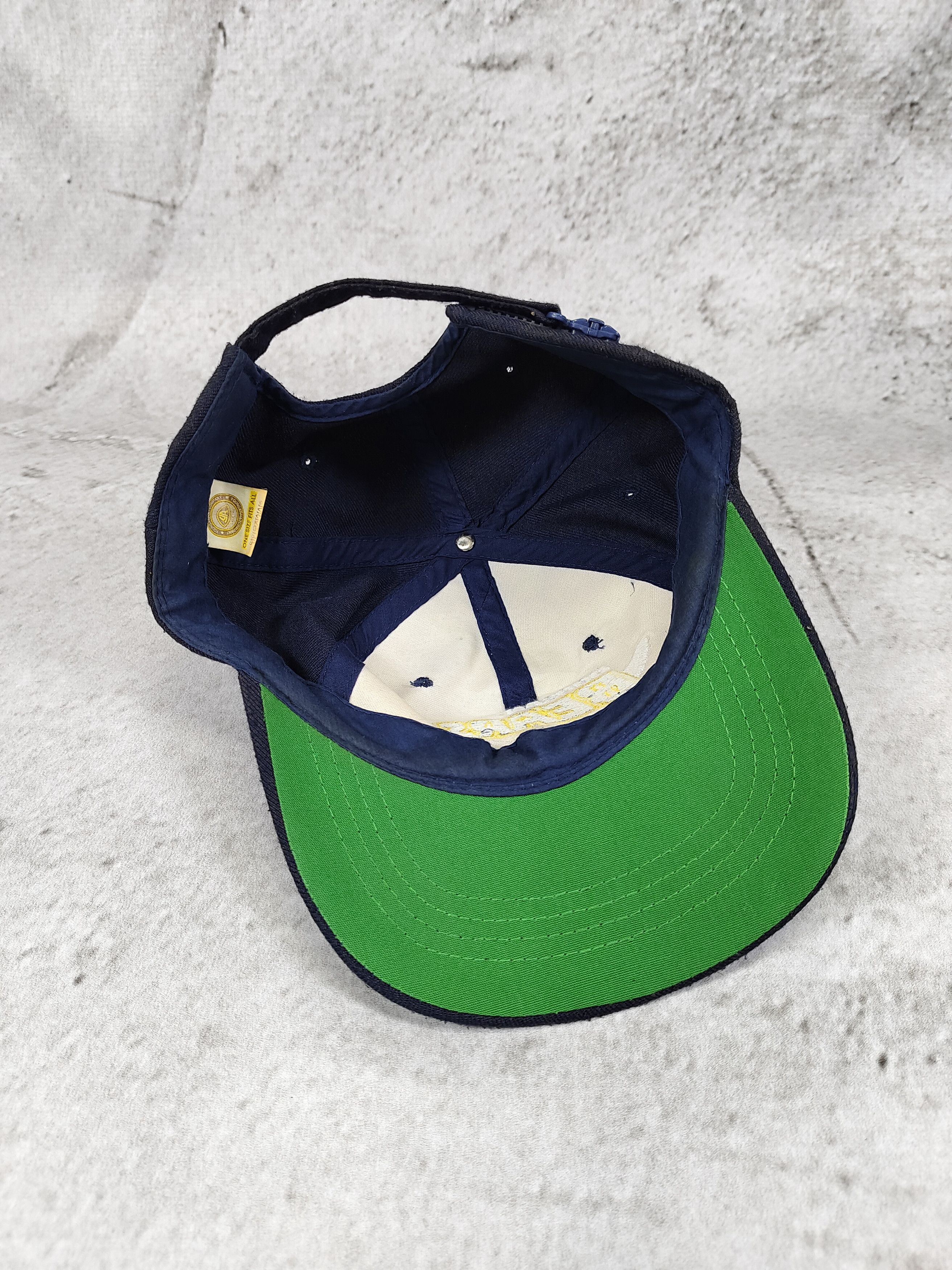 MLB 90s Doosan Bears- Embroidered Logo Navy Korean Baseball Cap Size ONE SIZE - 6 Thumbnail