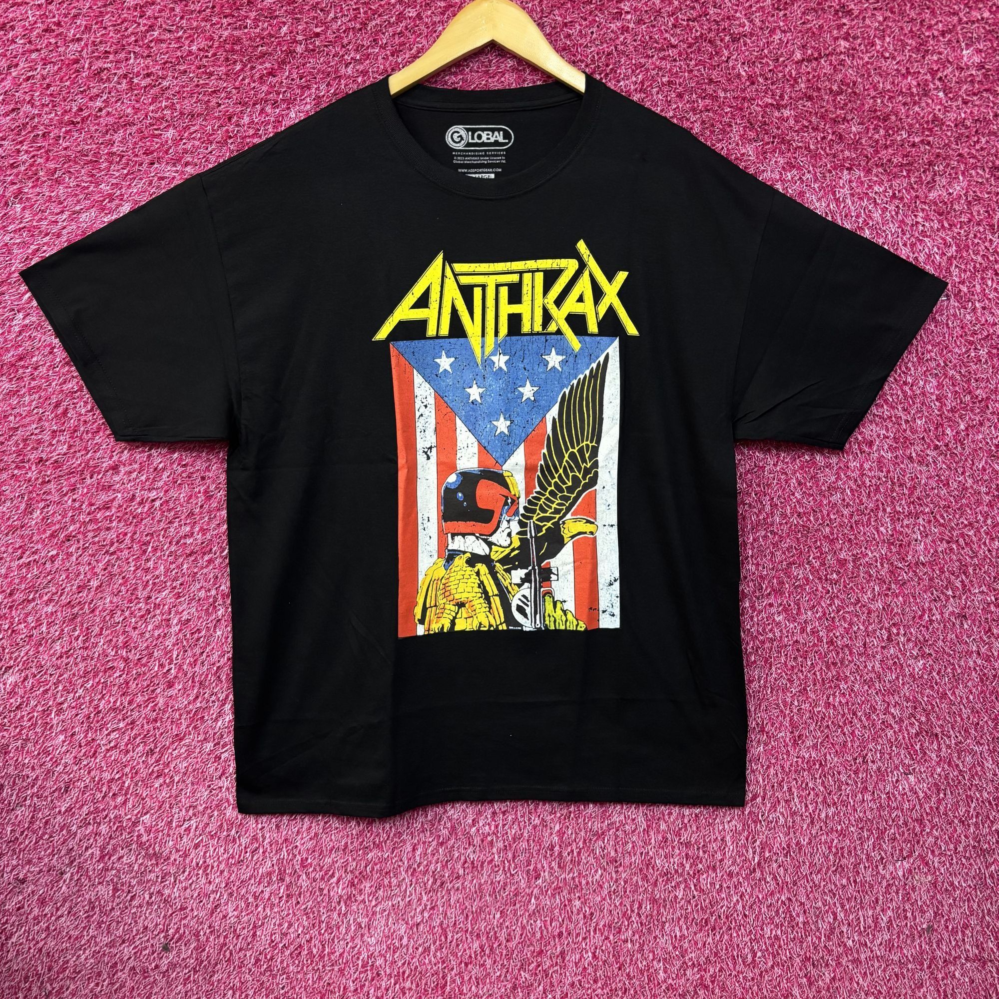 Other Anthrax Eagle Black T-Shirt XL Size US XL / EU 56 / 4 - 1 Thumbnail