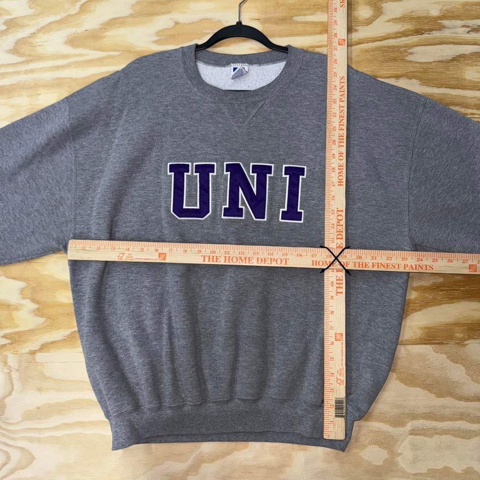 Russell Athletic Vintage russel athletic UNI embroider patch 1990s crewneck Size US XL / EU 56 / 4 - 3 Thumbnail