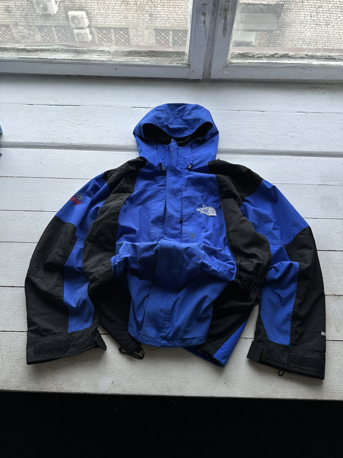 The North Face 🚨gore tex Vintage 90s/Y2K Blue The North Face Jacket Size US L / EU 52-54 / 3 - 1 Thumbnail
