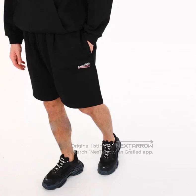 Balenciaga Balenciaga size S Casual Shorts with Cola Letter Print Size US 27 - 7 Thumbnail