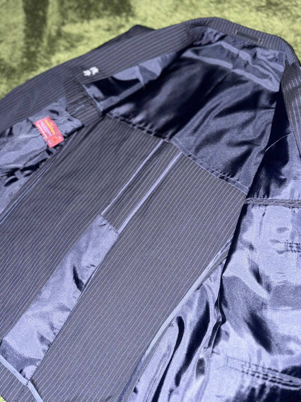 Ermenegildo Zegna Ermenegildo Zegna Japanese Tailor-Made Stripe Blazer Size 42R - 4 Thumbnail