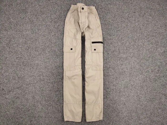 Japanese Brand Vintage 90's Cargo Pants Travis Scott Japan Pocket Beige Size US 34 / EU 50 - 1 Thumbnail