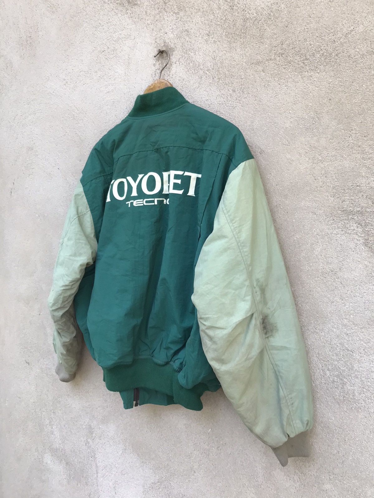 Japanese Brand RARE VINTAGE TOYOTA TECNO TOYOPET BOMBER JACKET RACING Size US L / EU 52-54 / 3 - 11 Thumbnail