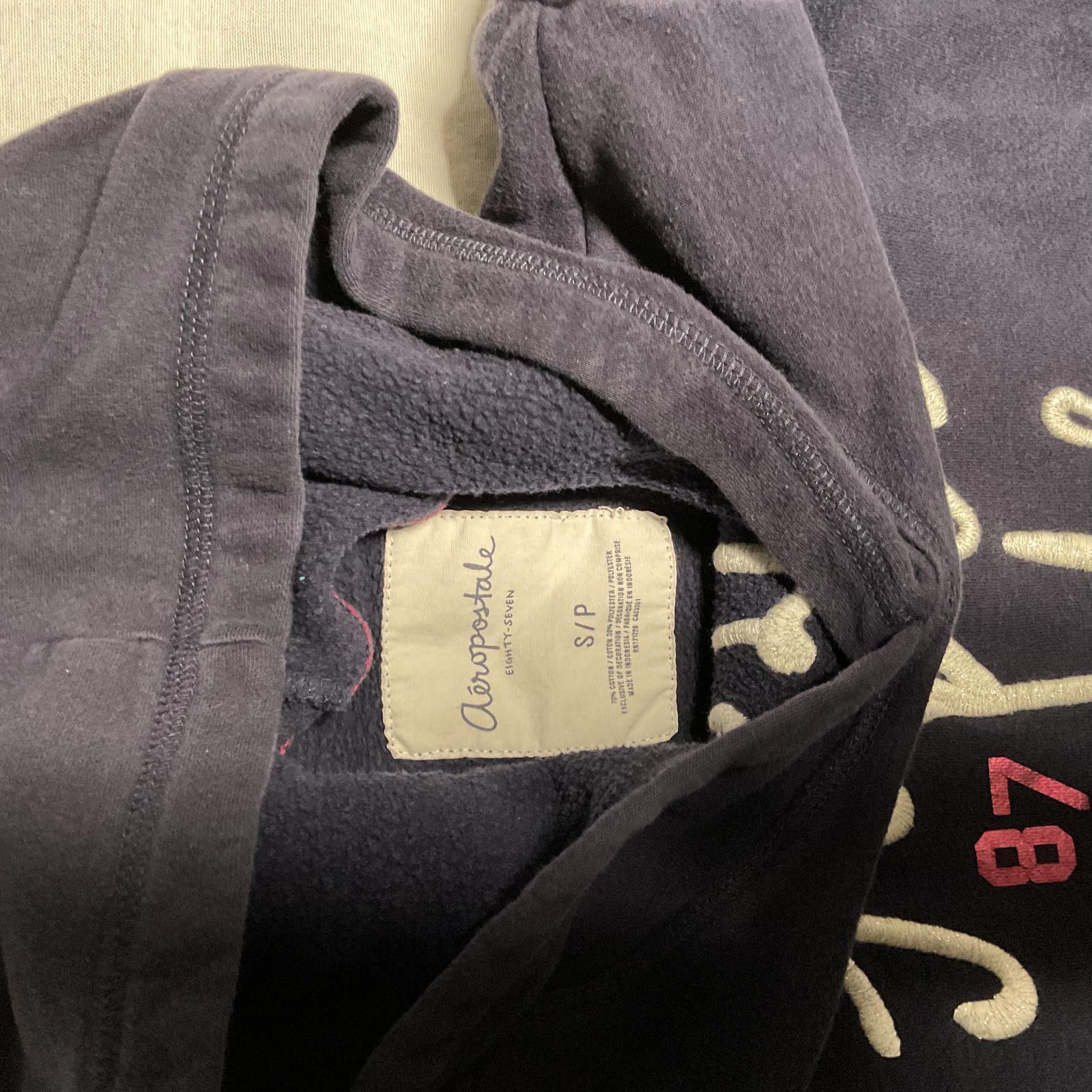 Other Aeropostale navy hoodie Size S / US 4 / IT 40 - 2 Thumbnail