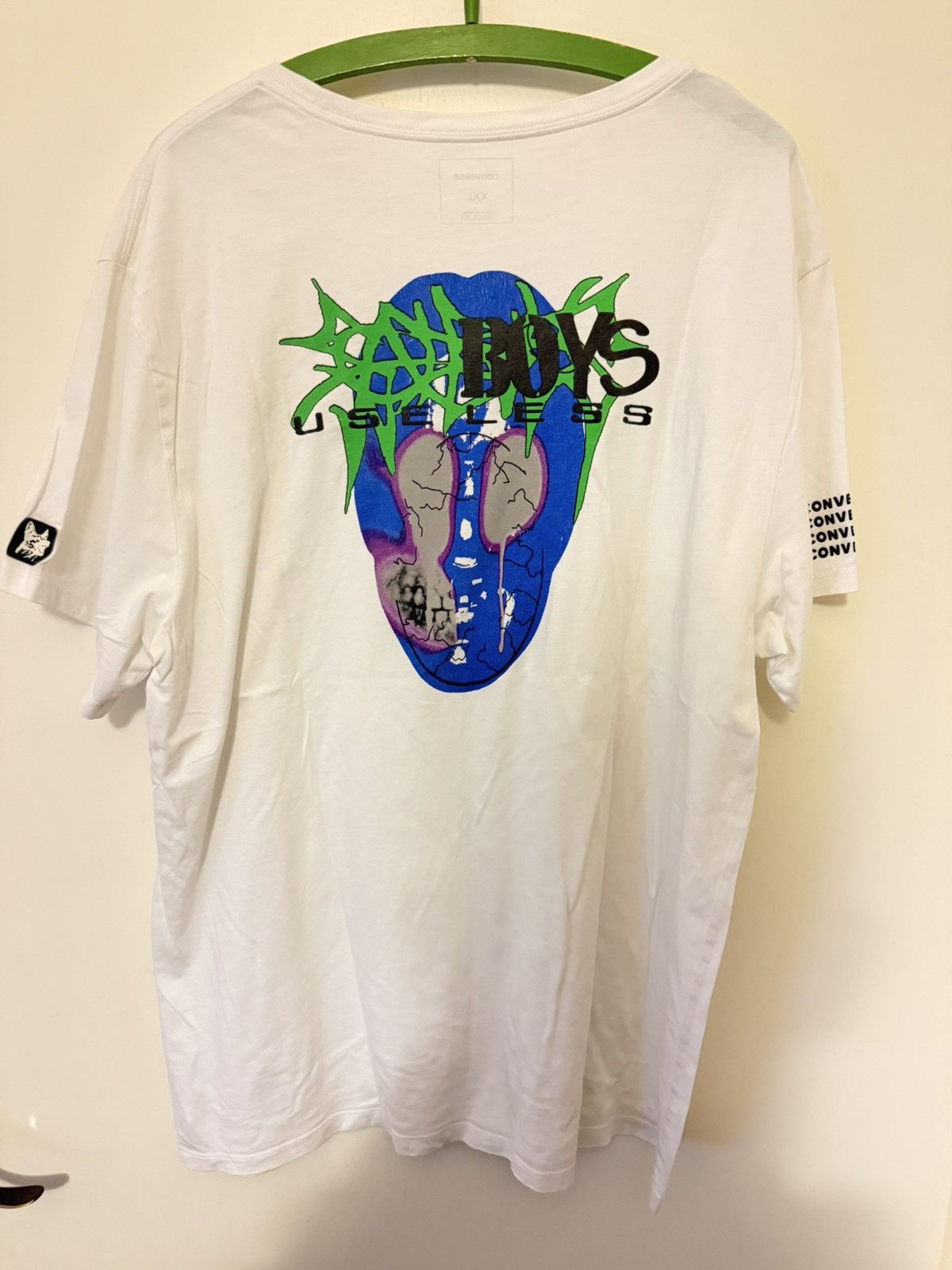 Yung Lean Yung Lean x Converse T-Shirt XL OVERSIZED RARE world tour Size US XL / EU 56 / 4 - 2 Thumbnail