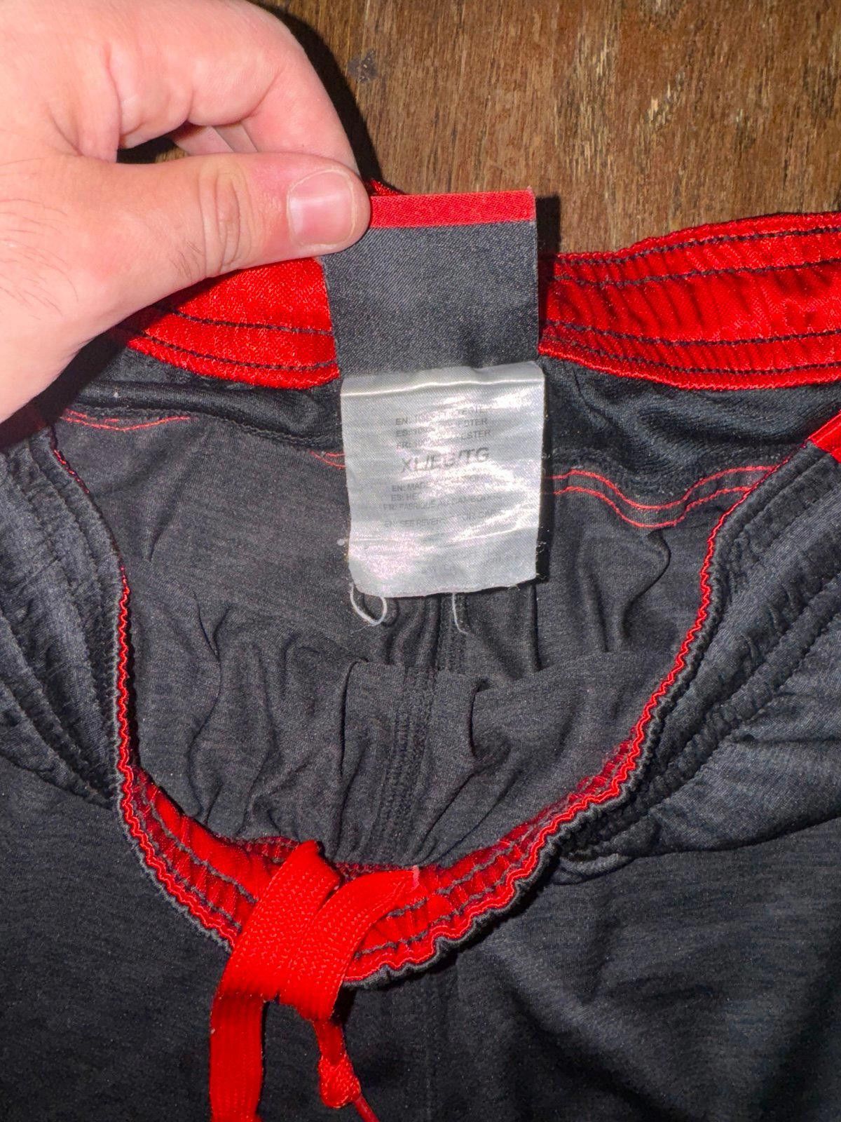 JW Anderson And1 Red/Black Hoop Basketball Mesh Shorts Mens Sz XL Size US 36 / EU 52 - 6 Thumbnail