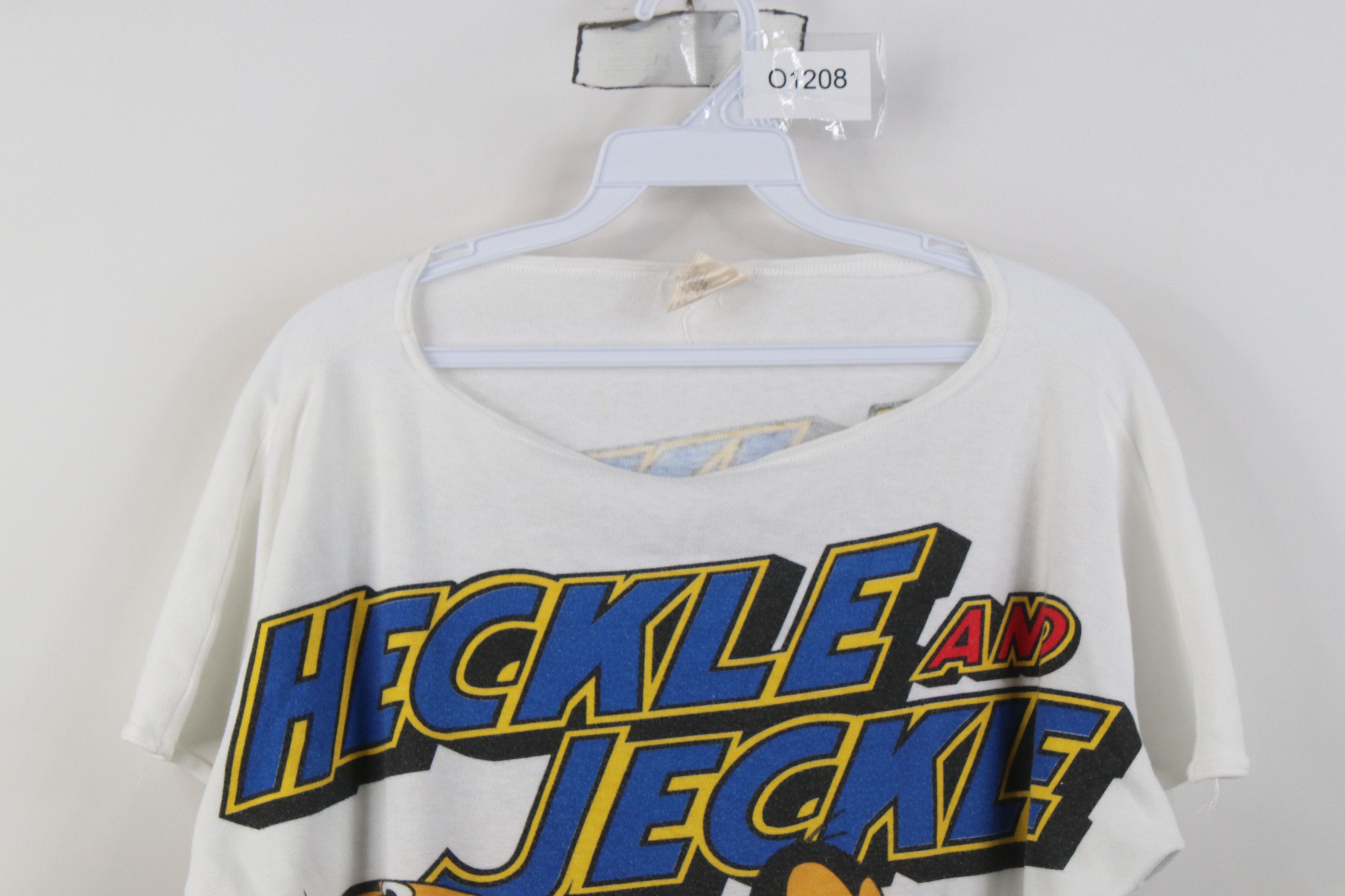 Vintage Vintage 80s Heckle and Jeckle The Magpies Comic T-Shirt Size S / US 4 / IT 40 - 2 Thumbnail
