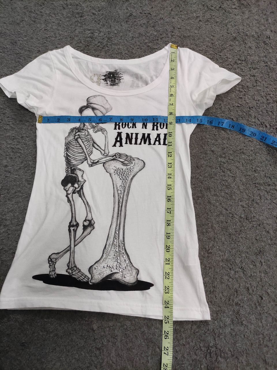 Japanese Brand japanese Brand Graphic Skull Tee Tshirt Size XXS / US 00 / IT 34 - 9 Thumbnail