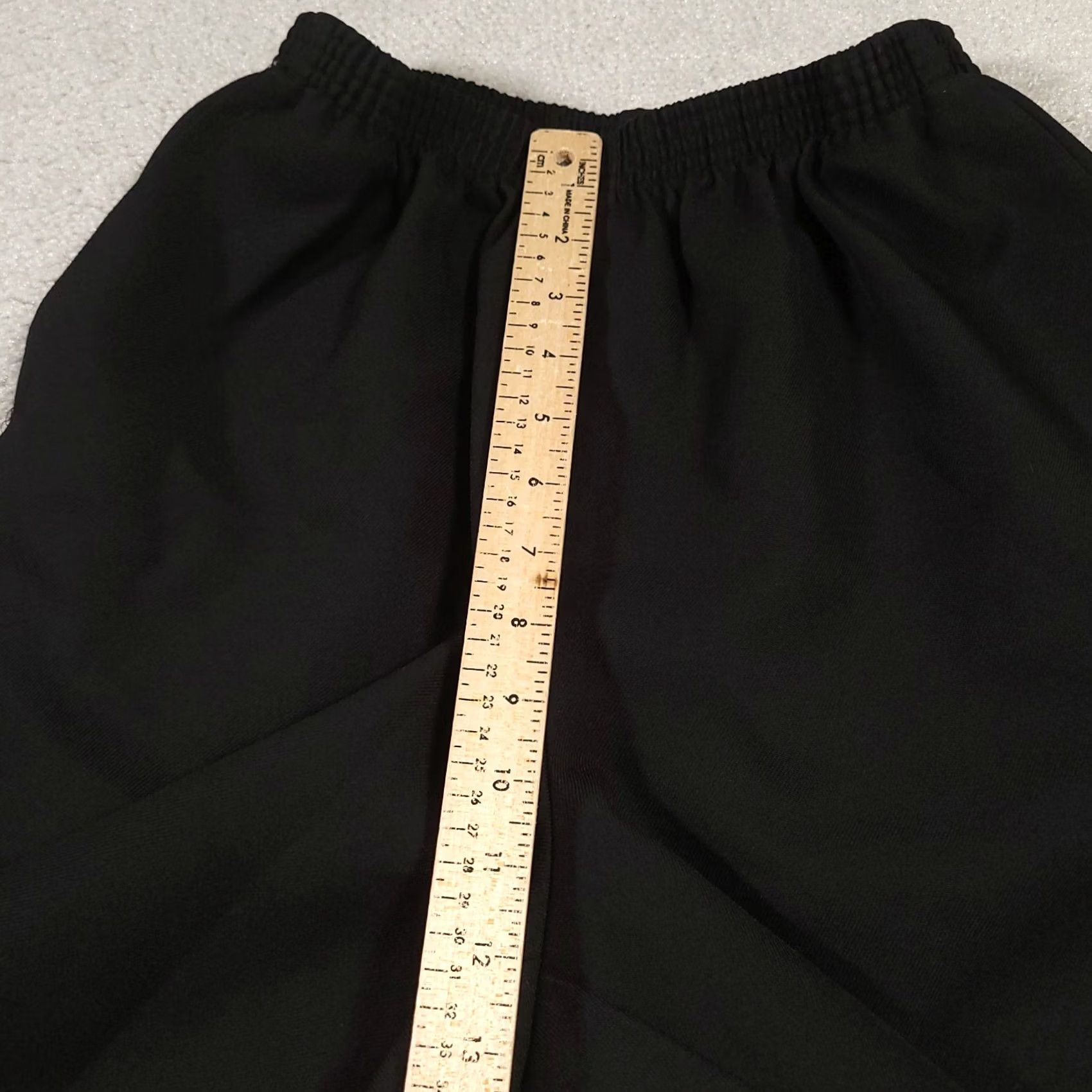 Vintage VINTAGE Alfred Dunner Pants Women's 12 Black High Rise Straight 24x27 USA Pull On Classic Size 34" / US 12 / IT 48 - 6 Thumbnail